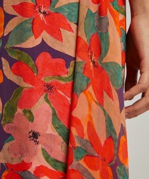 Solid & Striped - x Sofia Richie Grainge Lanier Flora Print Dress image number 4