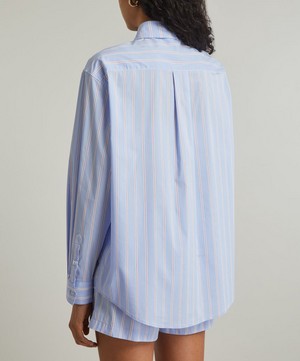 Solid & Striped - x Sofia Richie Grainge Jancy Striped Button Down Shirt image number 3