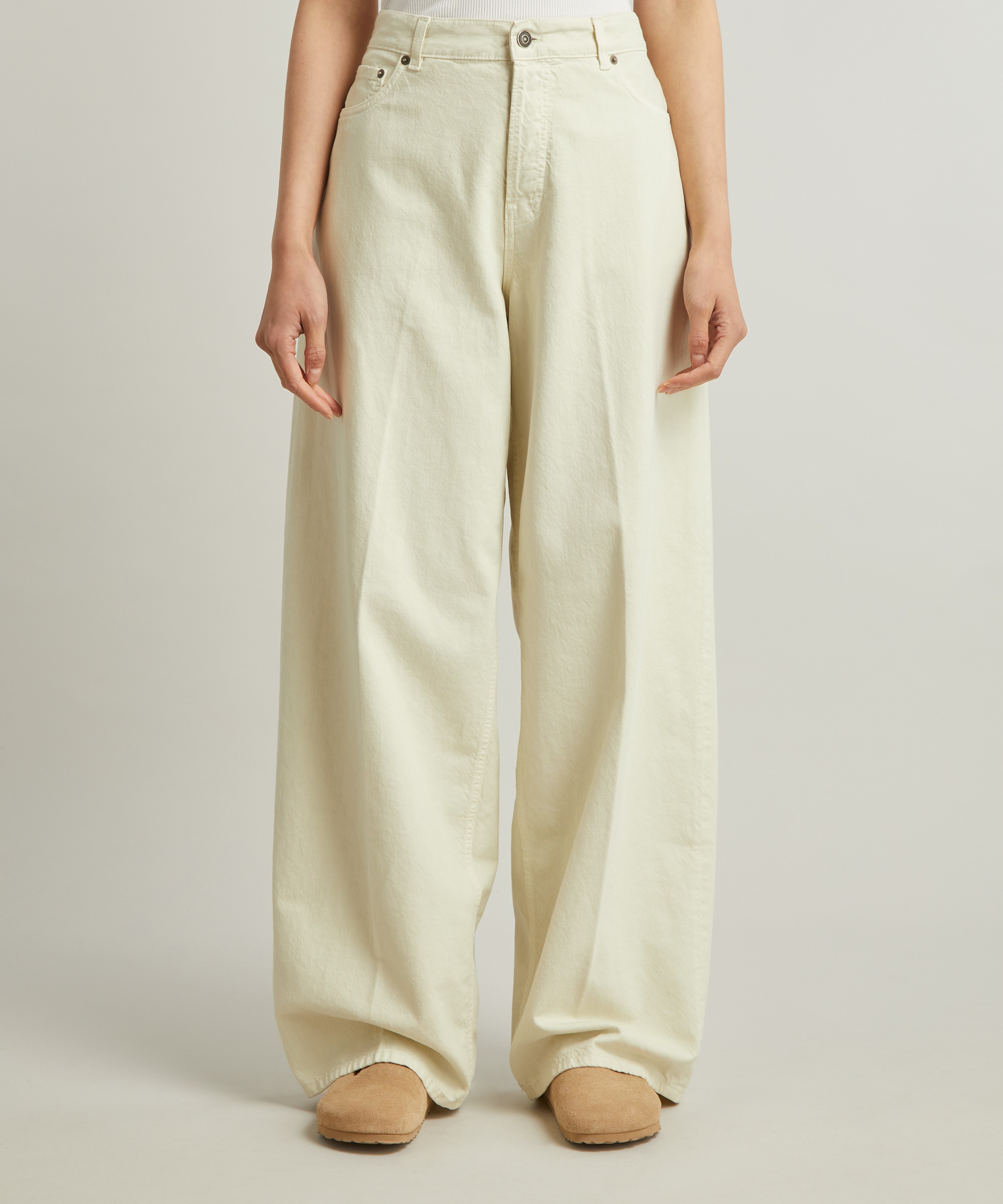 HAIKURE - Bethany Ice Wide Leg Jeans image number 2