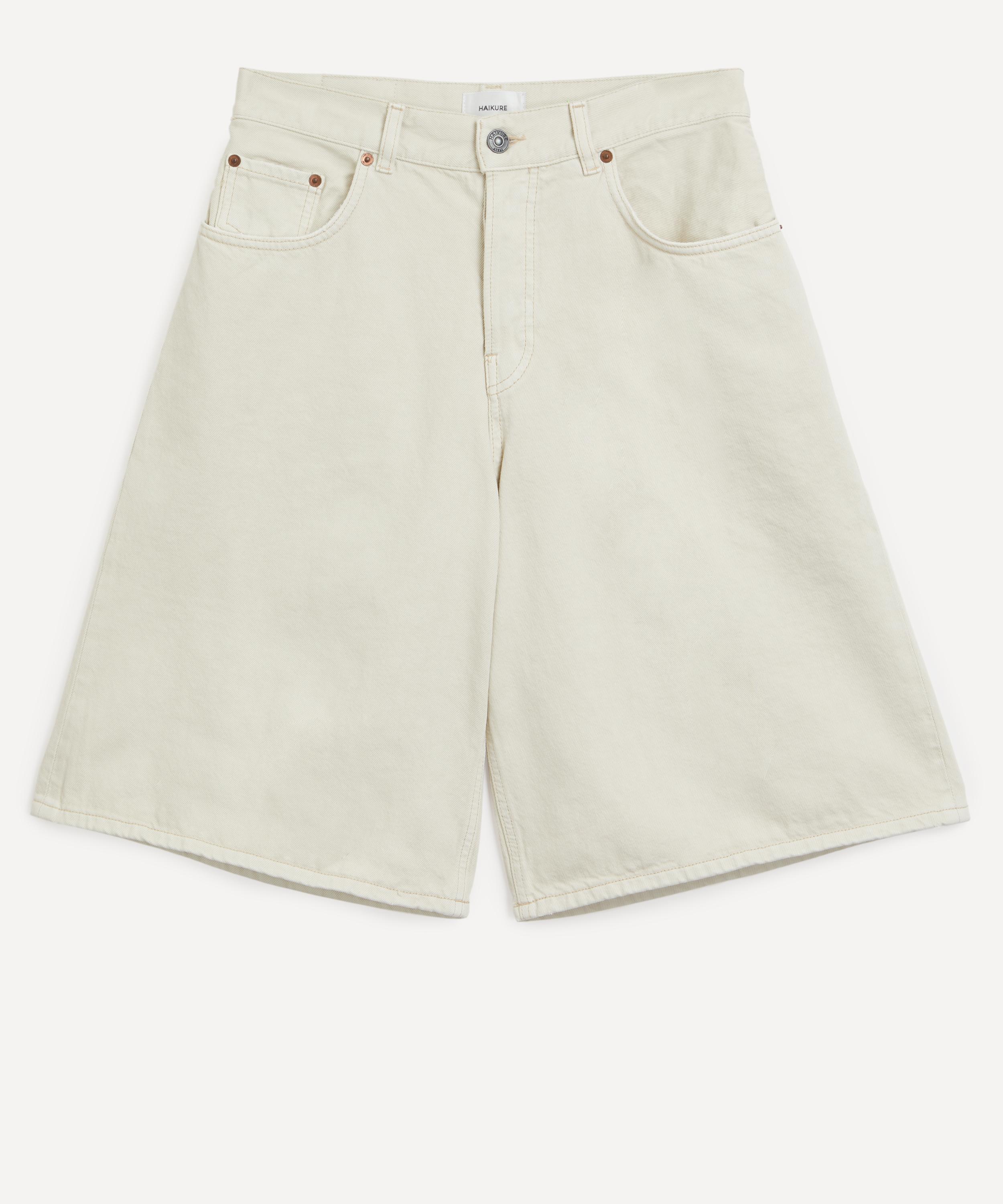 HAIKURE - Becky Natural Denim Shorts