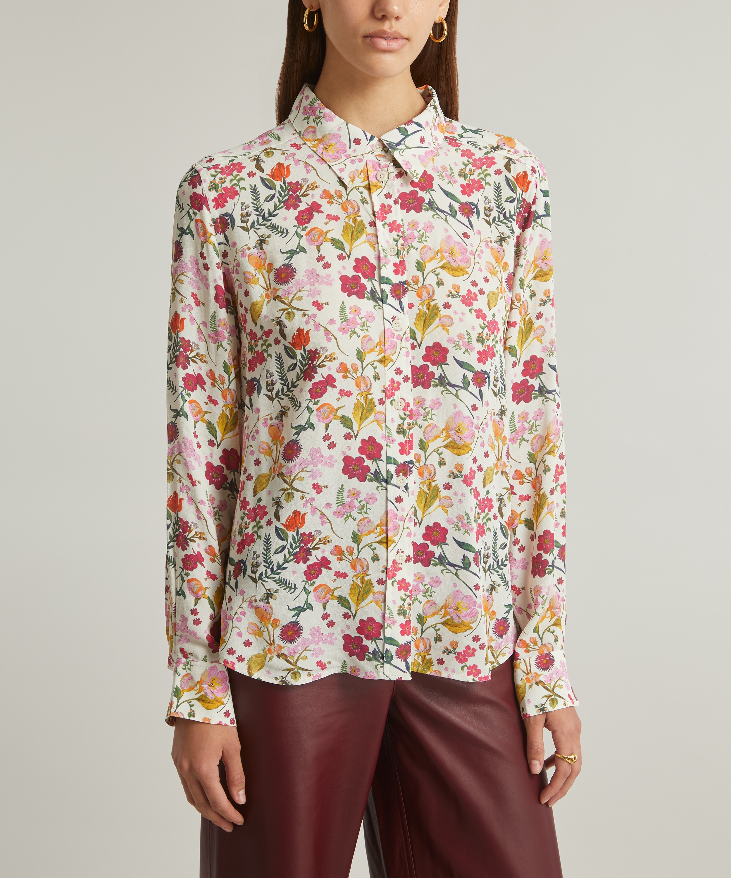 Liberty - Heidi Fitted Viscose Shirt image number 2