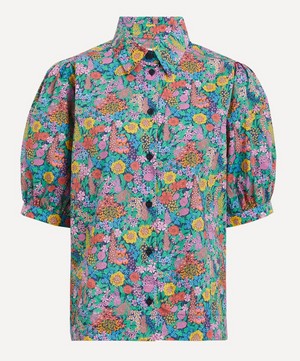 Liberty - Ciara Tana Lawn™ Cotton Puff-Sleeve Shirt  image number 0