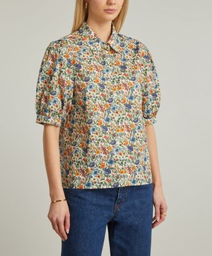 Liberty - Rachel Tana Lawn™ Cotton Puff-Sleeve Shirt  image number 2