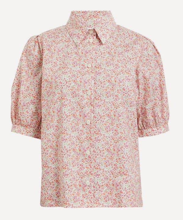 Liberty - Phoebe Tana Lawn™ Cotton Puff-Sleeve Shirt image number null