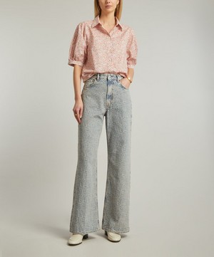 Liberty - Phoebe Tana Lawn™ Cotton Puff-Sleeve Shirt image number 1