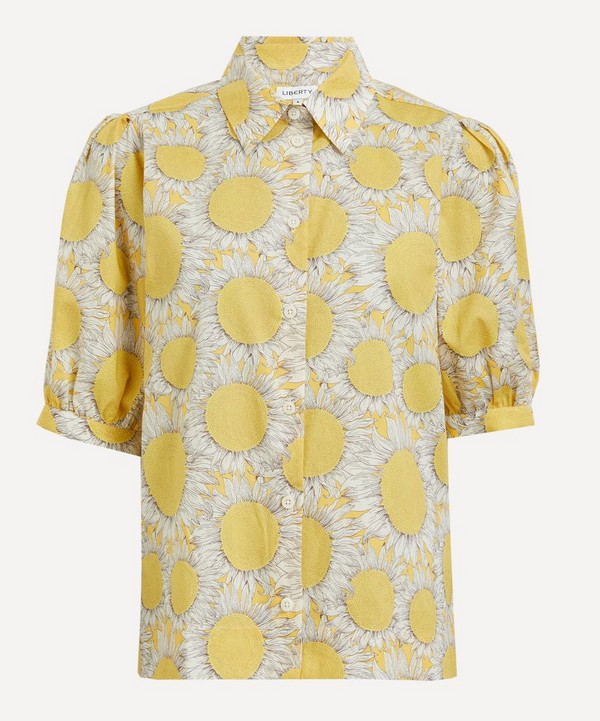 Liberty - Hello Sunshine Tana Lawn™ Cotton Puff-Sleeve Shirt 