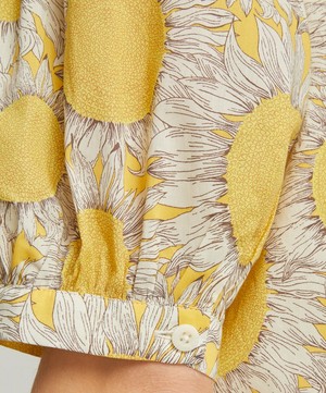 Liberty - Hello Sunshine Tana Lawn™ Cotton Puff-Sleeve Shirt  image number 4