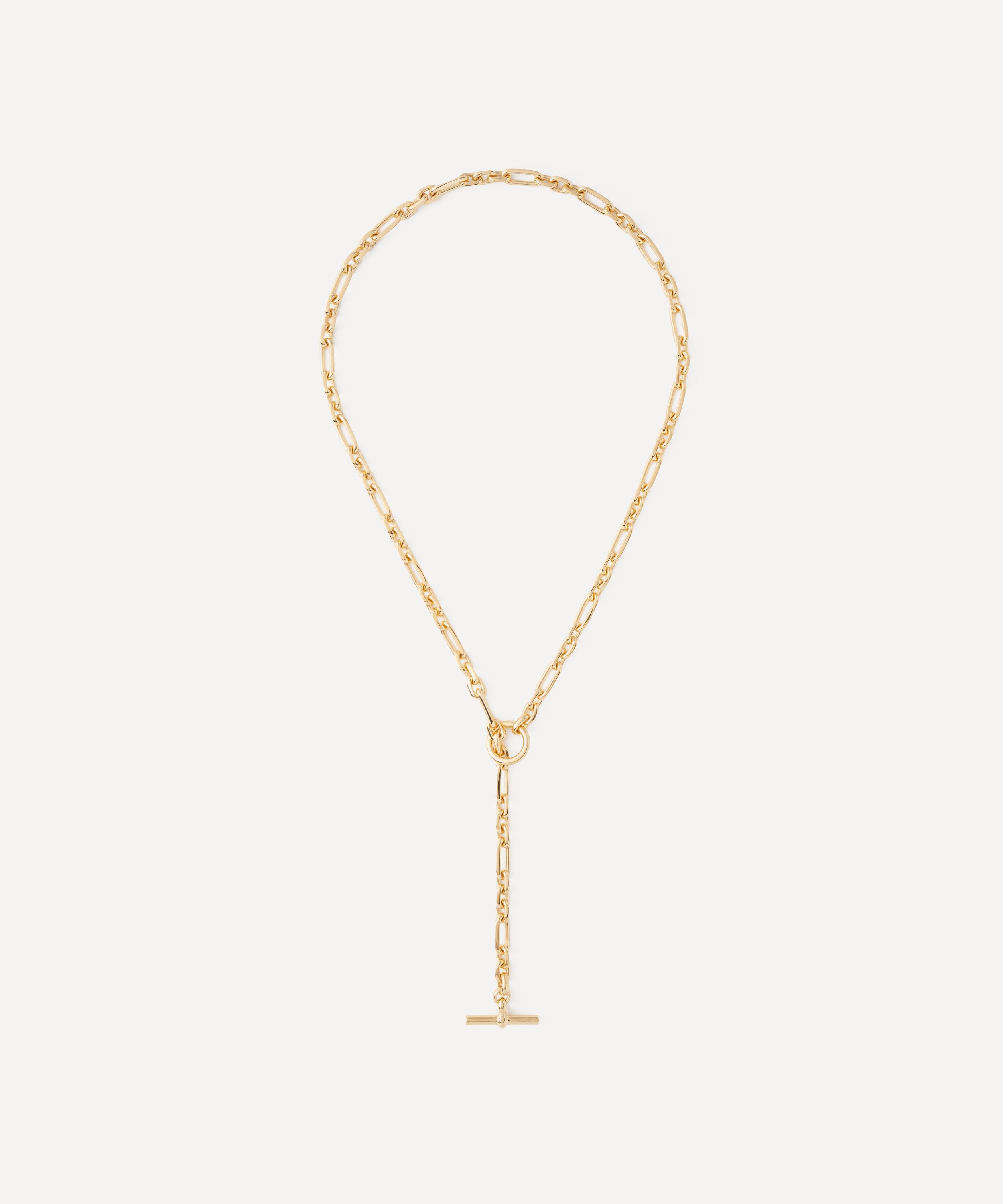 Tilly Sveaas - 18ct Gold-Plated Tiny Watch Chain Necklace