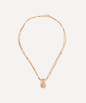 Kojis - 18ct Gold Di Modolo Diamond Pendant Necklace image number 1