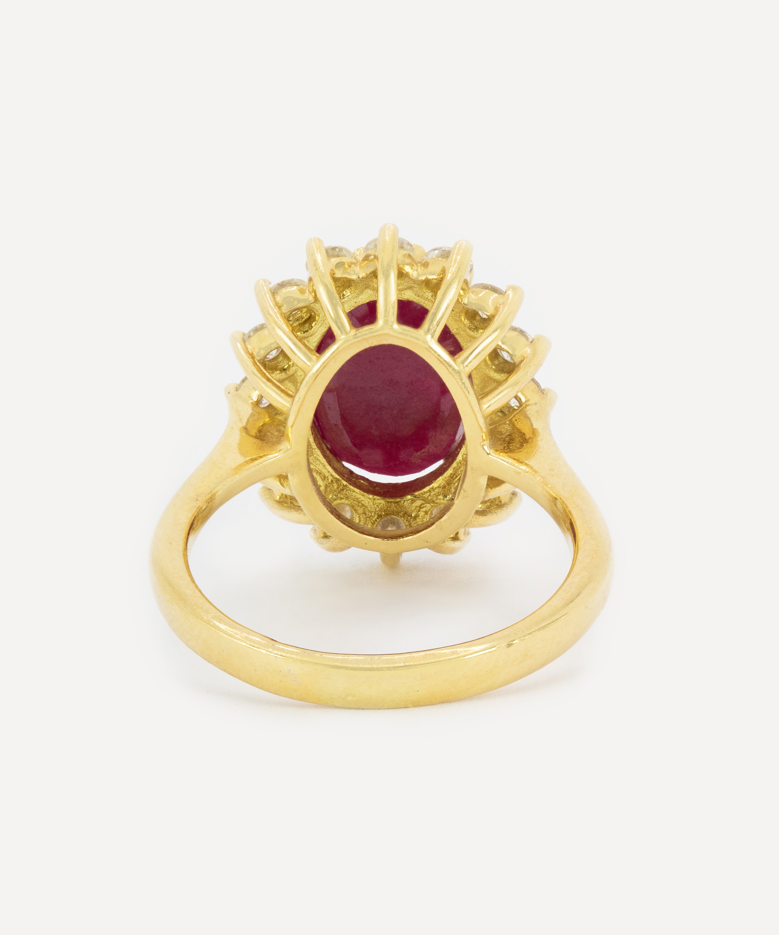 Kojis - 18ct Gold Ruby and Diamond Ring image number 2