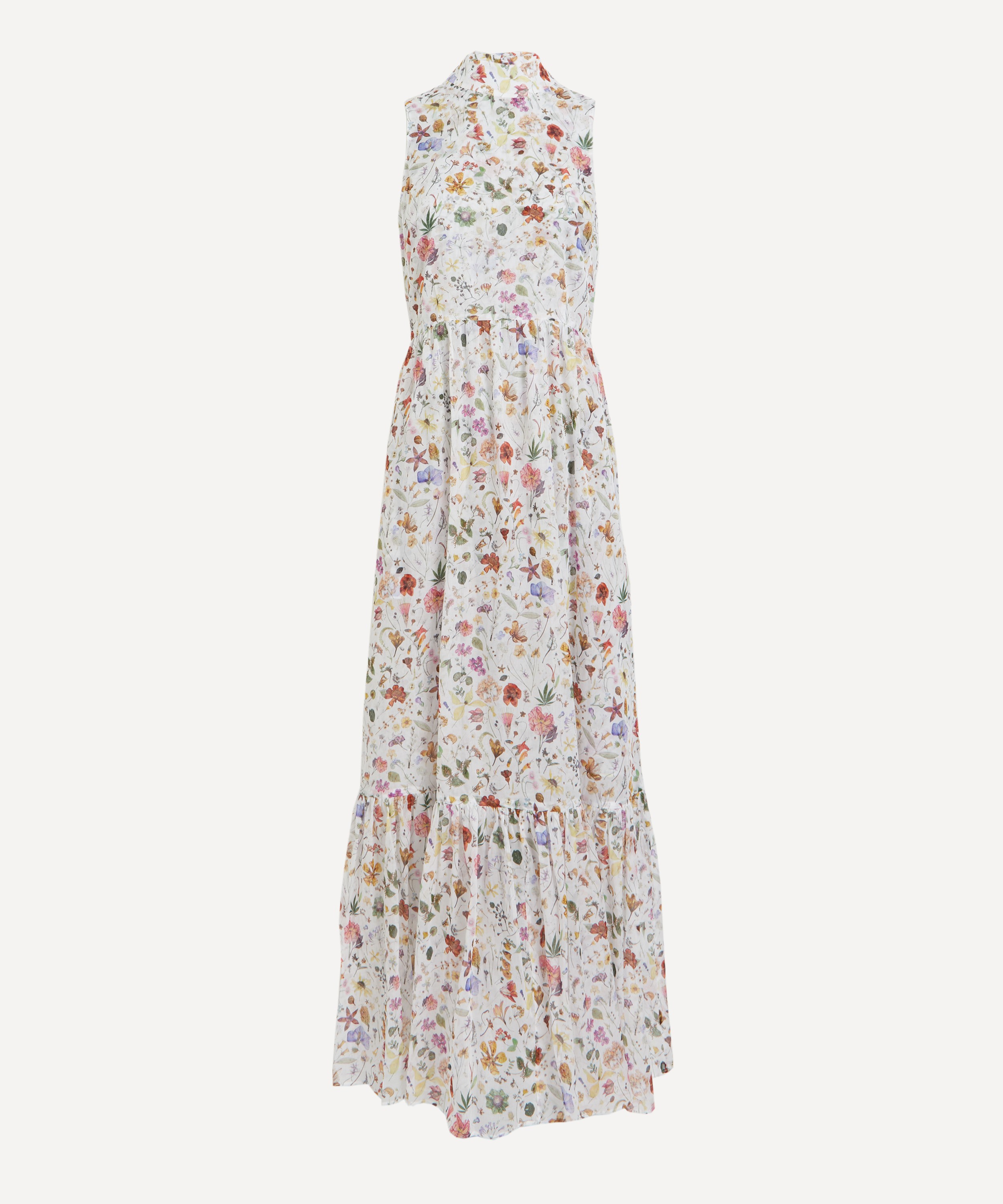 Liberty - Floral Eve Sheer Cotton Chiffon Veranda Dress 