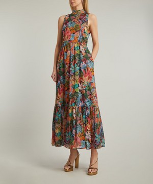 Liberty - Jungle Trip Sheer Cotton Chiffon Veranda Dress  image number 2