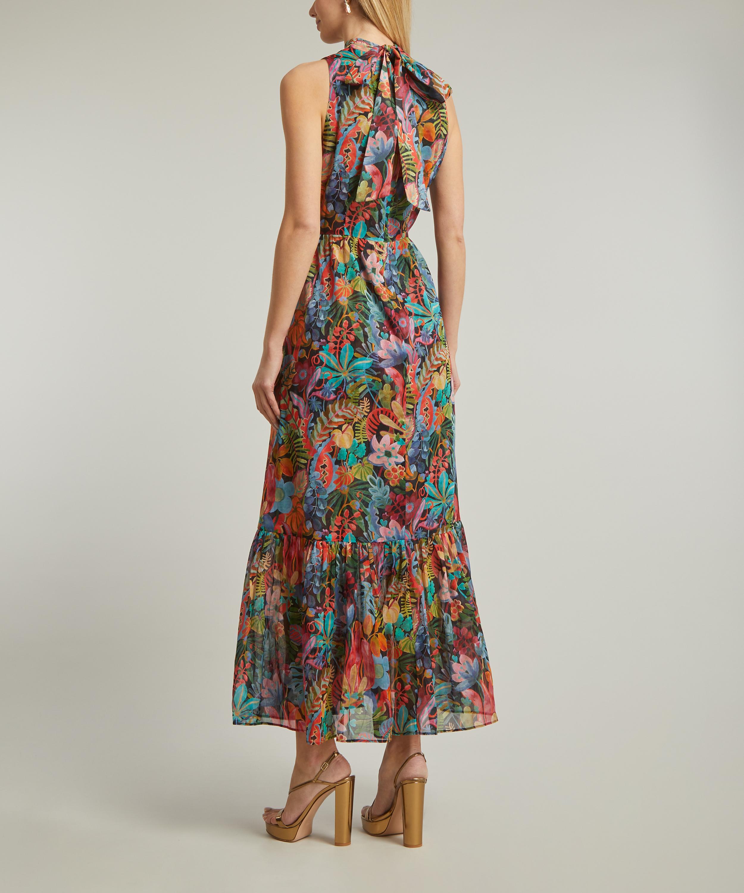 Liberty - Jungle Trip Sheer Cotton Chiffon Veranda Dress  image number 3