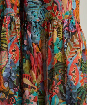 Liberty - Jungle Trip Sheer Cotton Chiffon Veranda Dress  image number 4