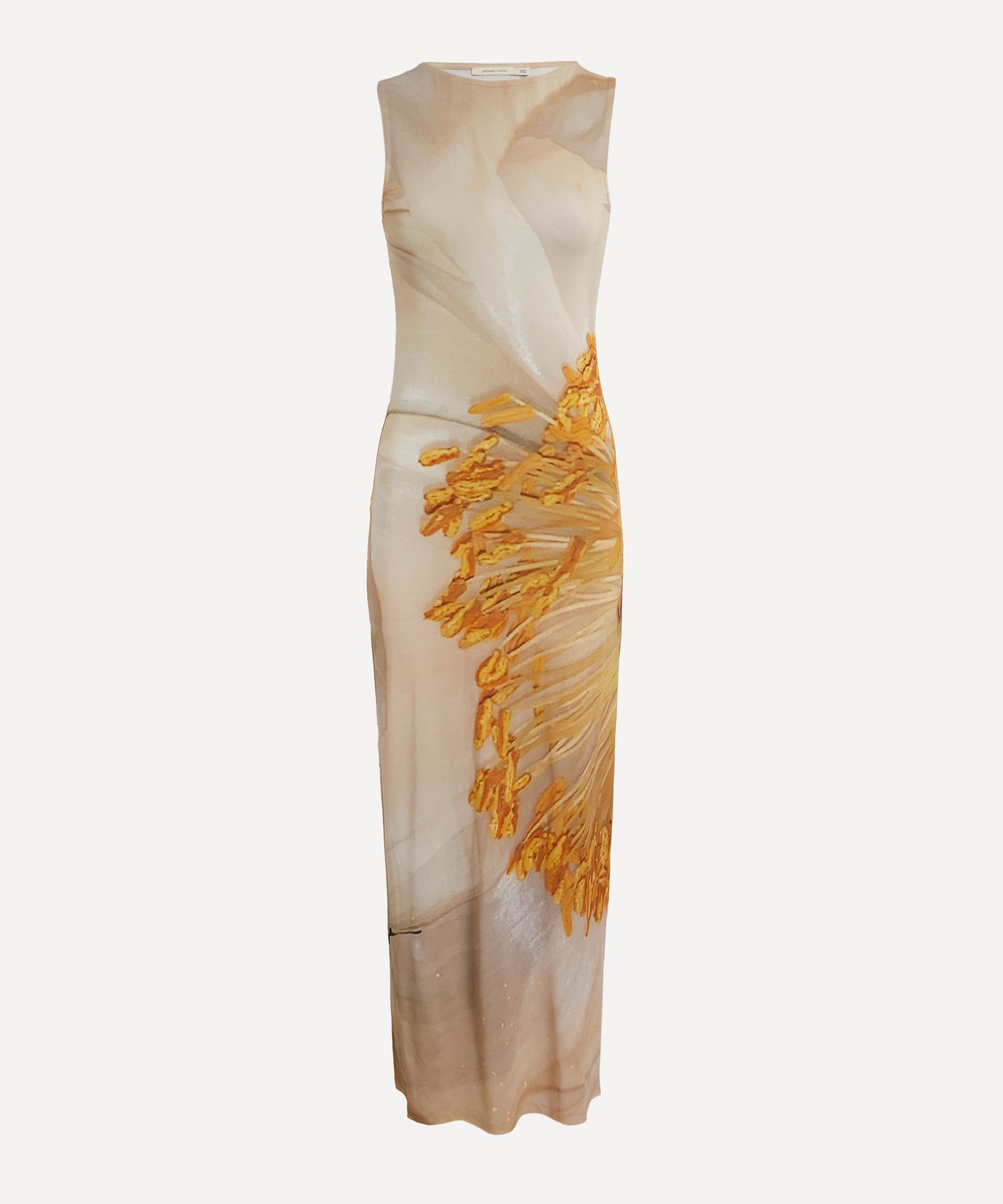 Paloma Wool - Fortunata Floral Mesh Maxi Dress image number 0