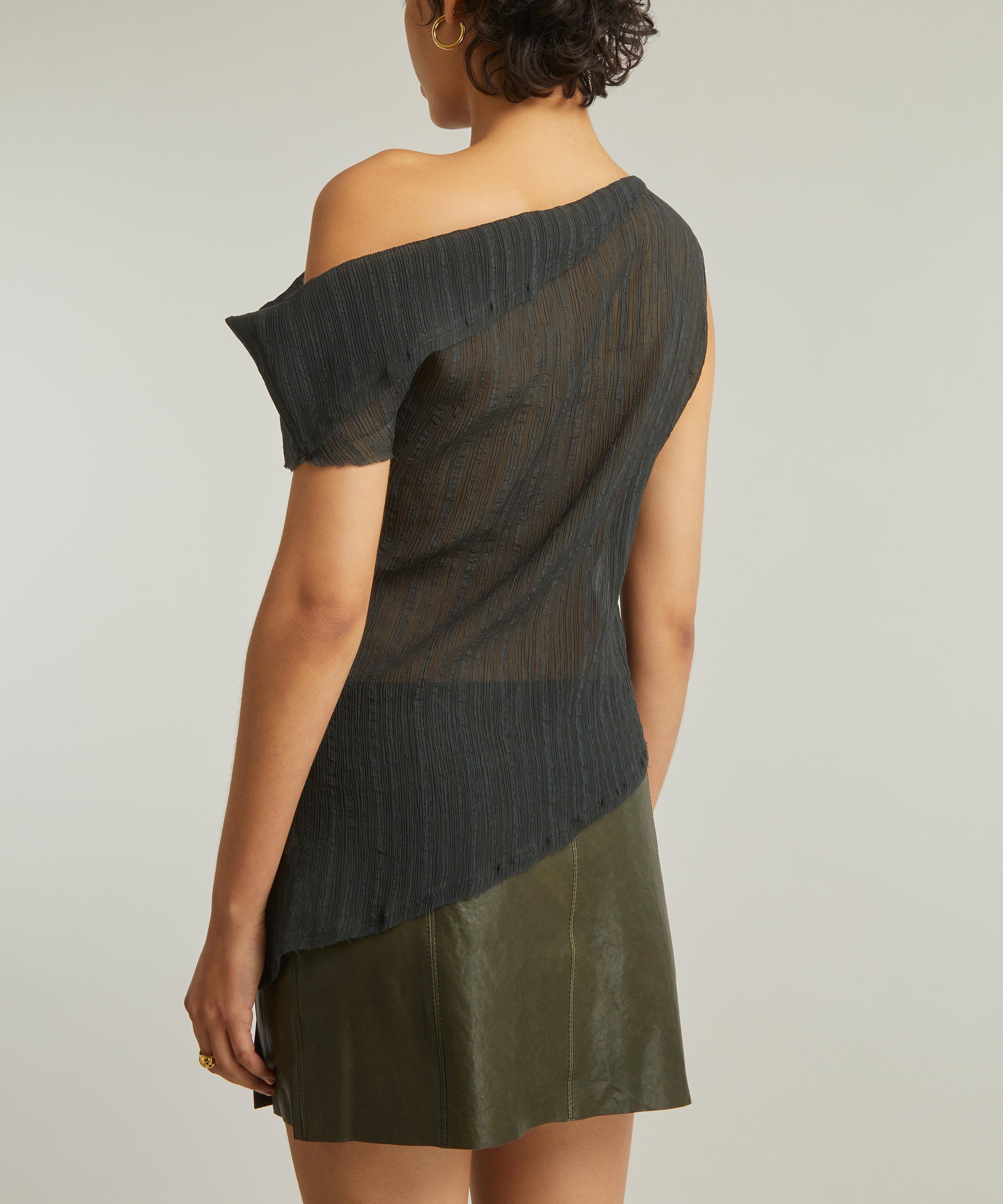 Paloma Wool - Susan Sheer Asymmetric Top image number 3