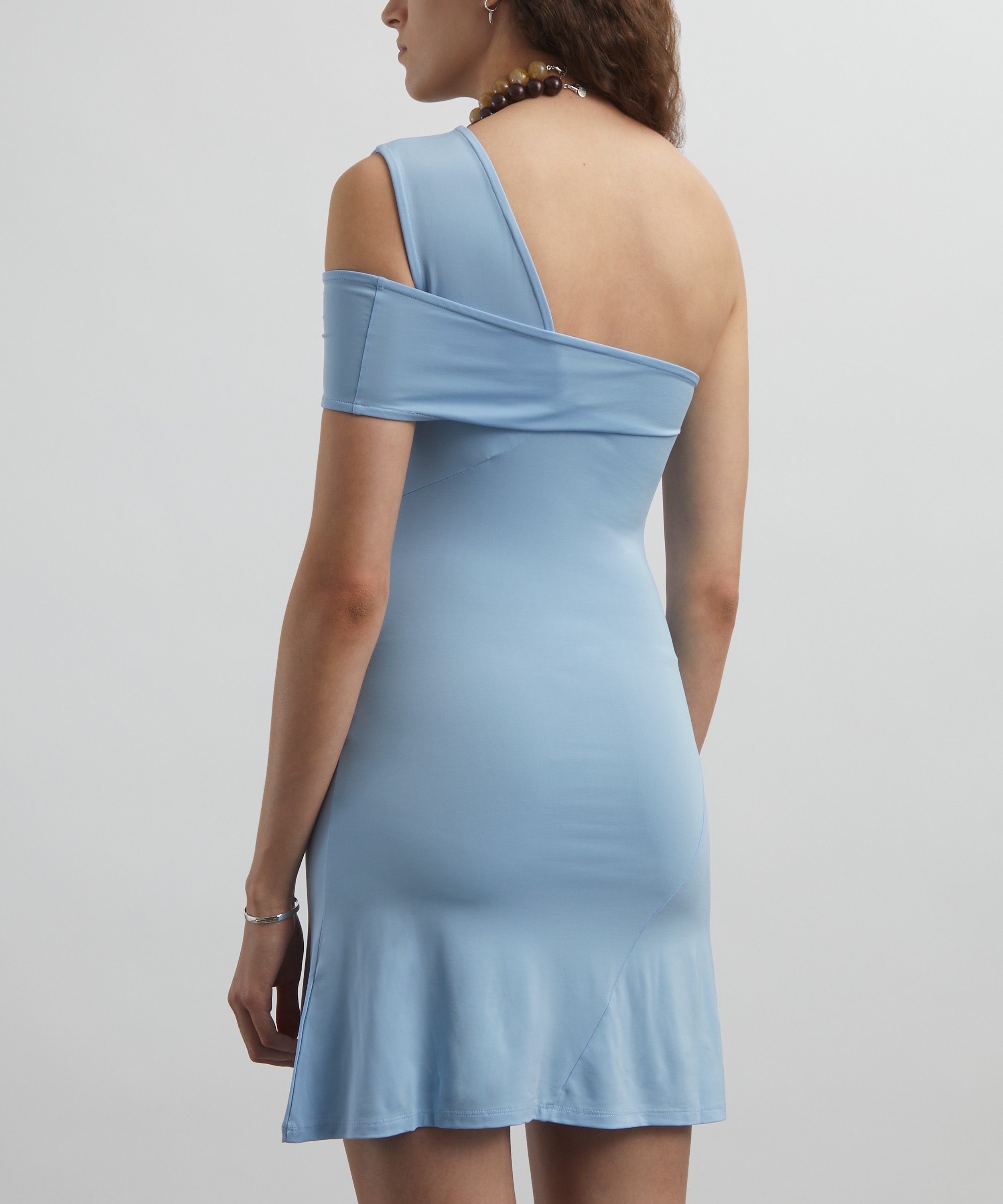 Paloma Wool - Blue Howa Asymmetric Mini Dress image number 3