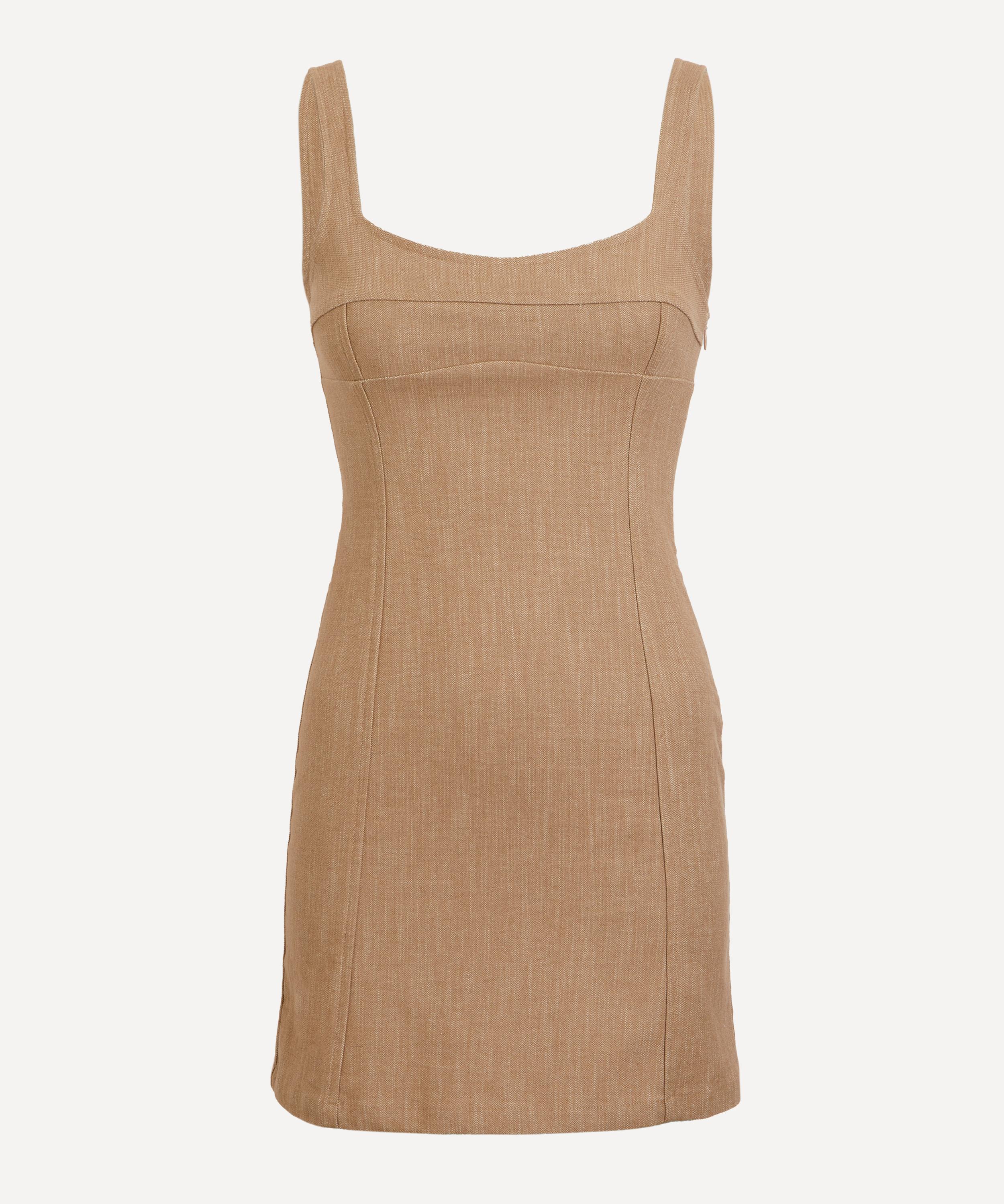 Paloma Wool - Calisay Sand Mini Dress image number 0