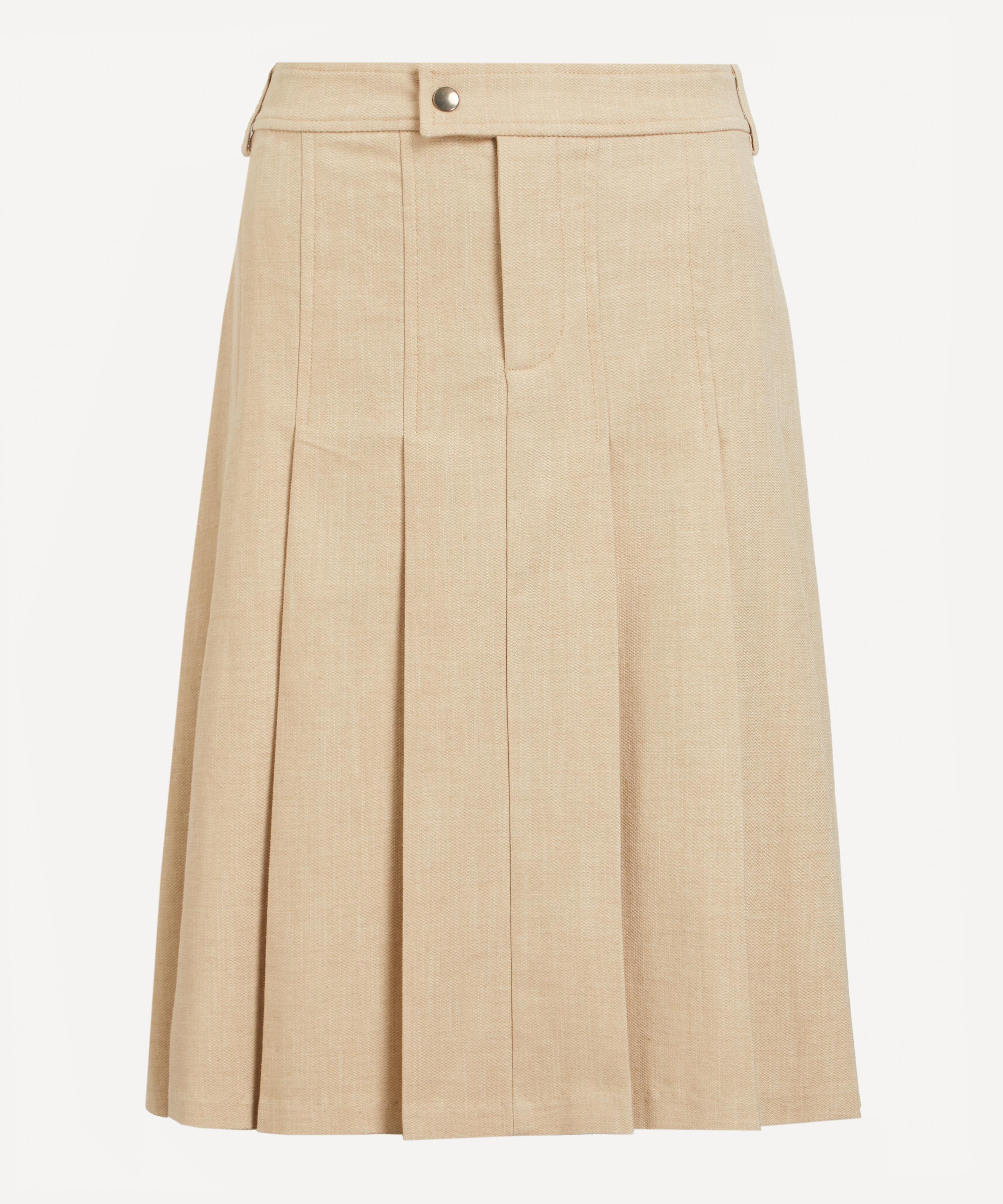 Paloma Wool - Lai Pleated Midi Skirt image number 0
