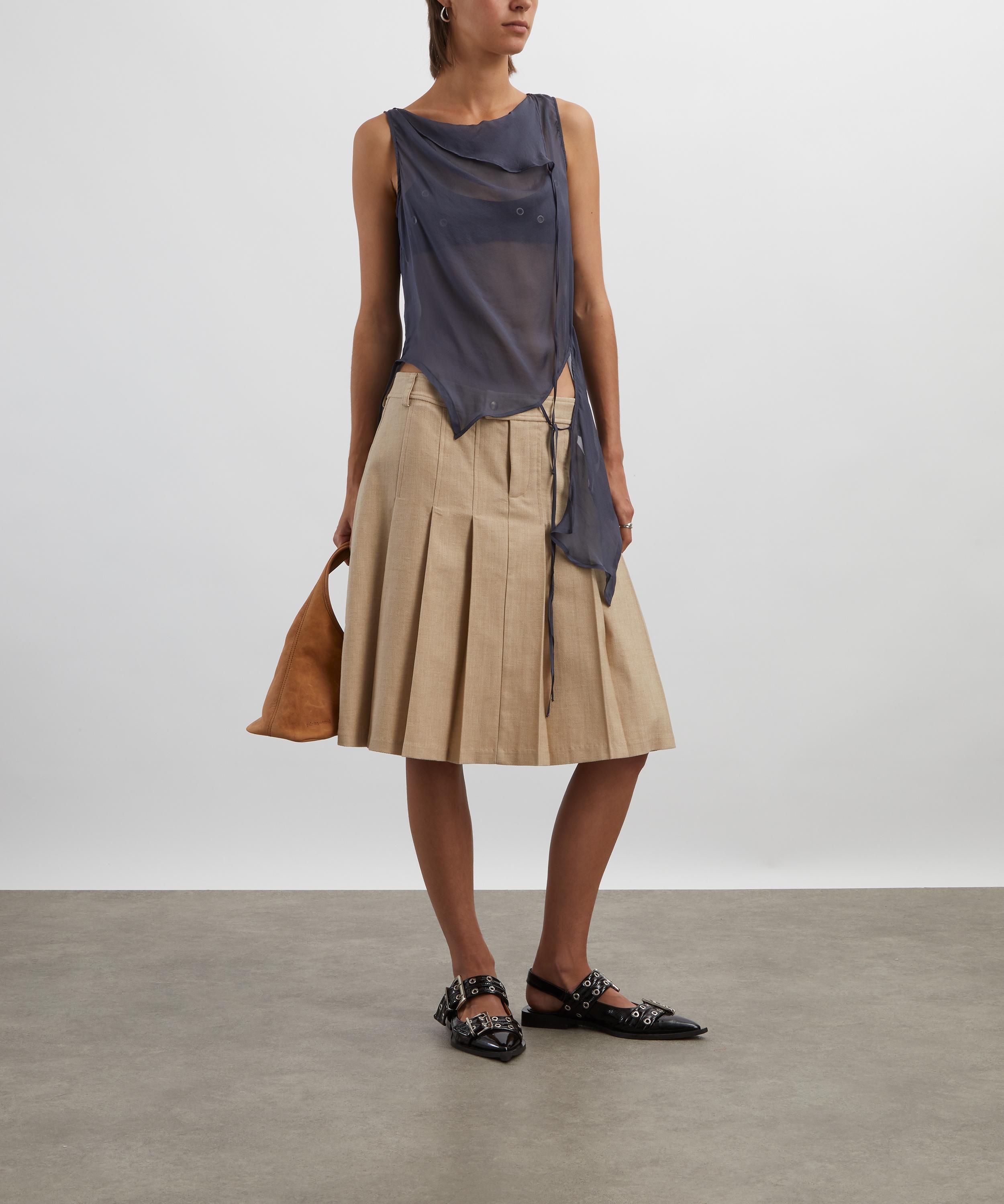 Paloma Wool - Lai Pleated Midi Skirt image number 1