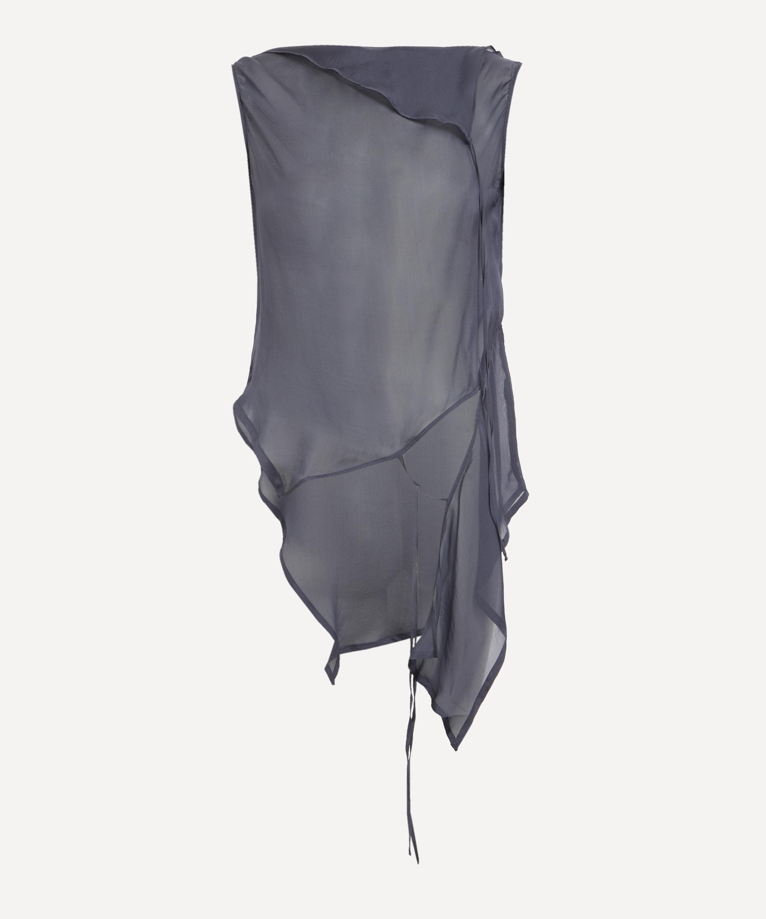 Paloma Wool - Sato Asymmetric Silk Top image number 0