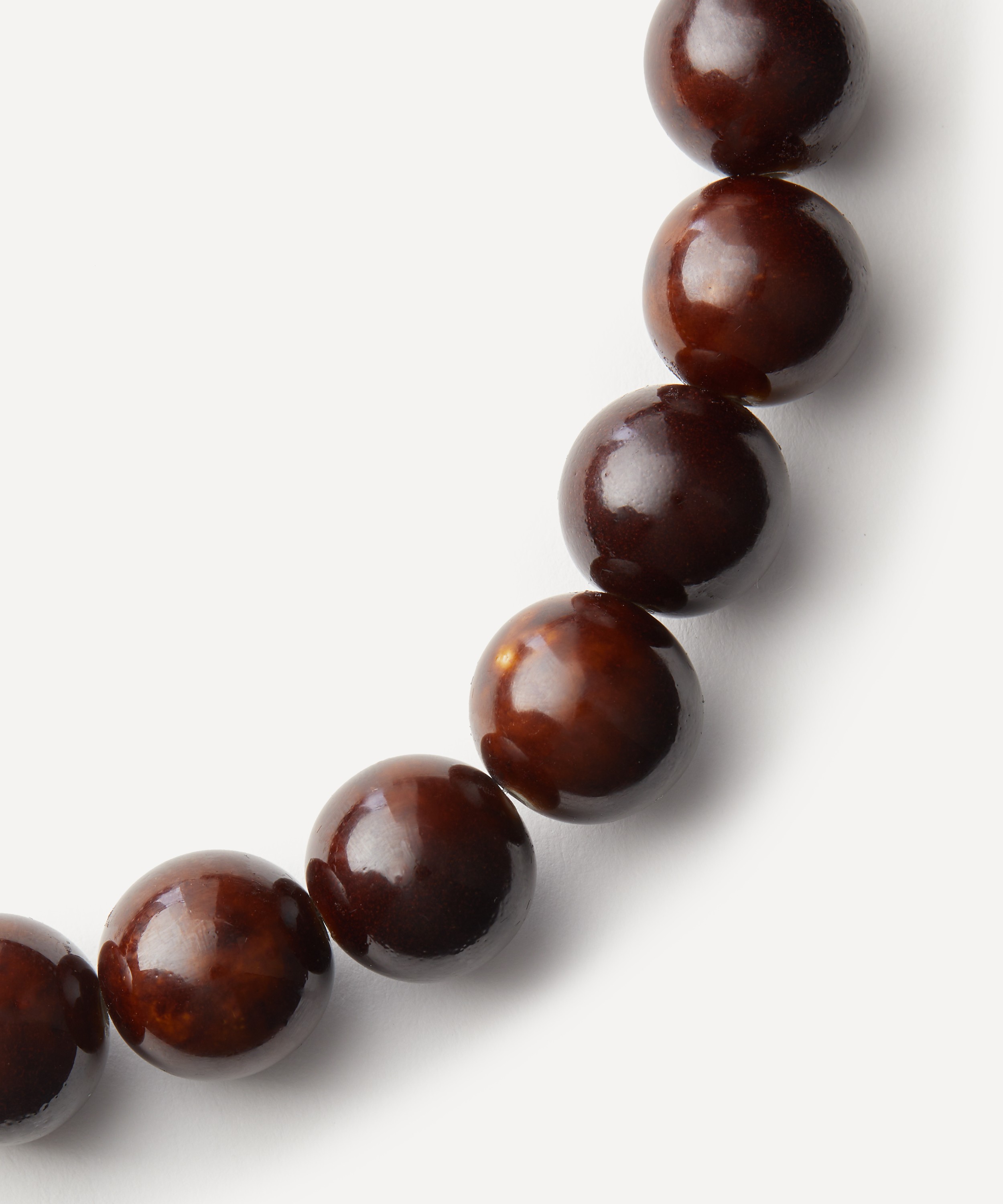 Paloma Wool - Corbetti Brown Beaded Necklace image number 1