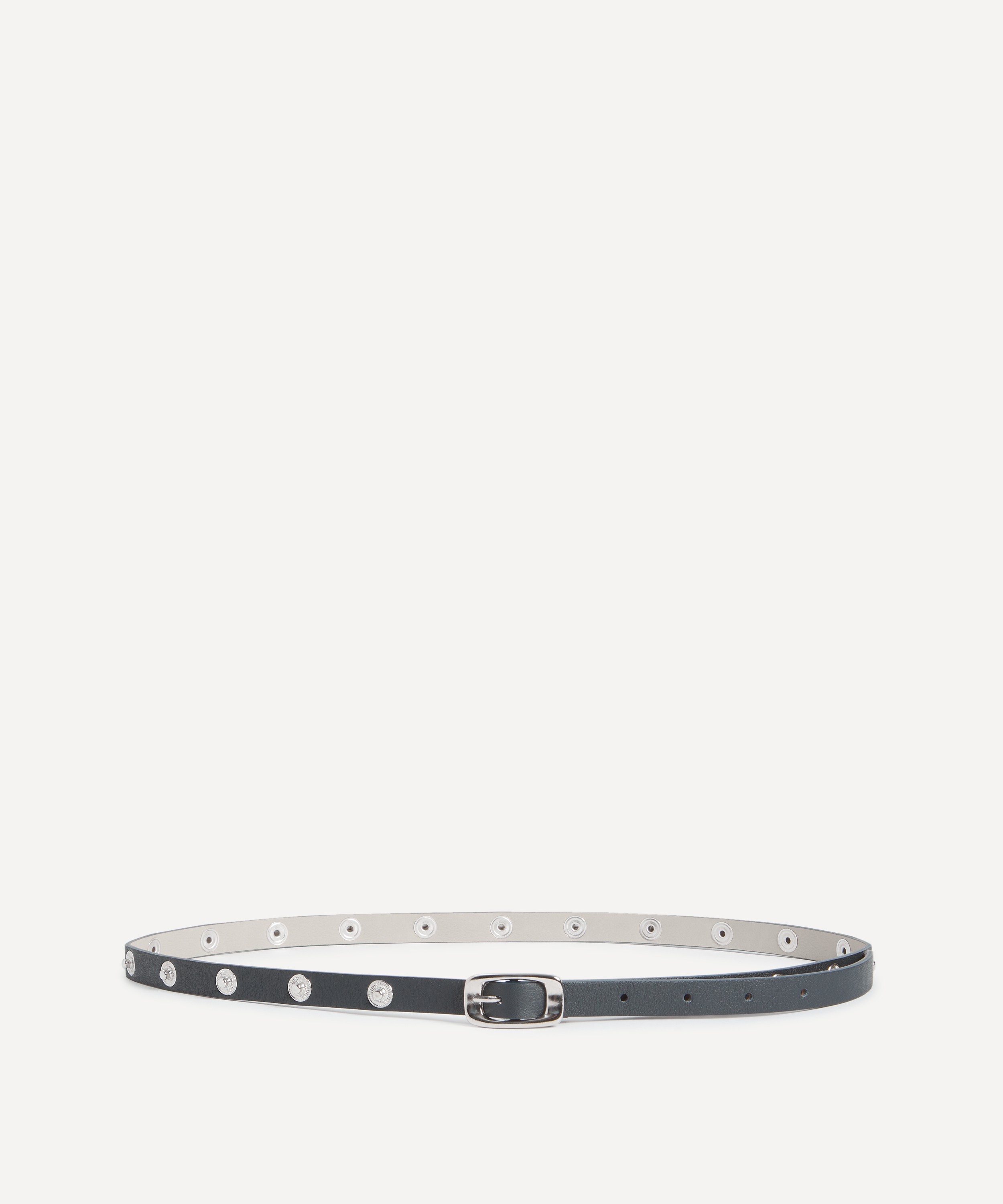 Paloma Wool - Snaps Studded Leather Belt image number 0