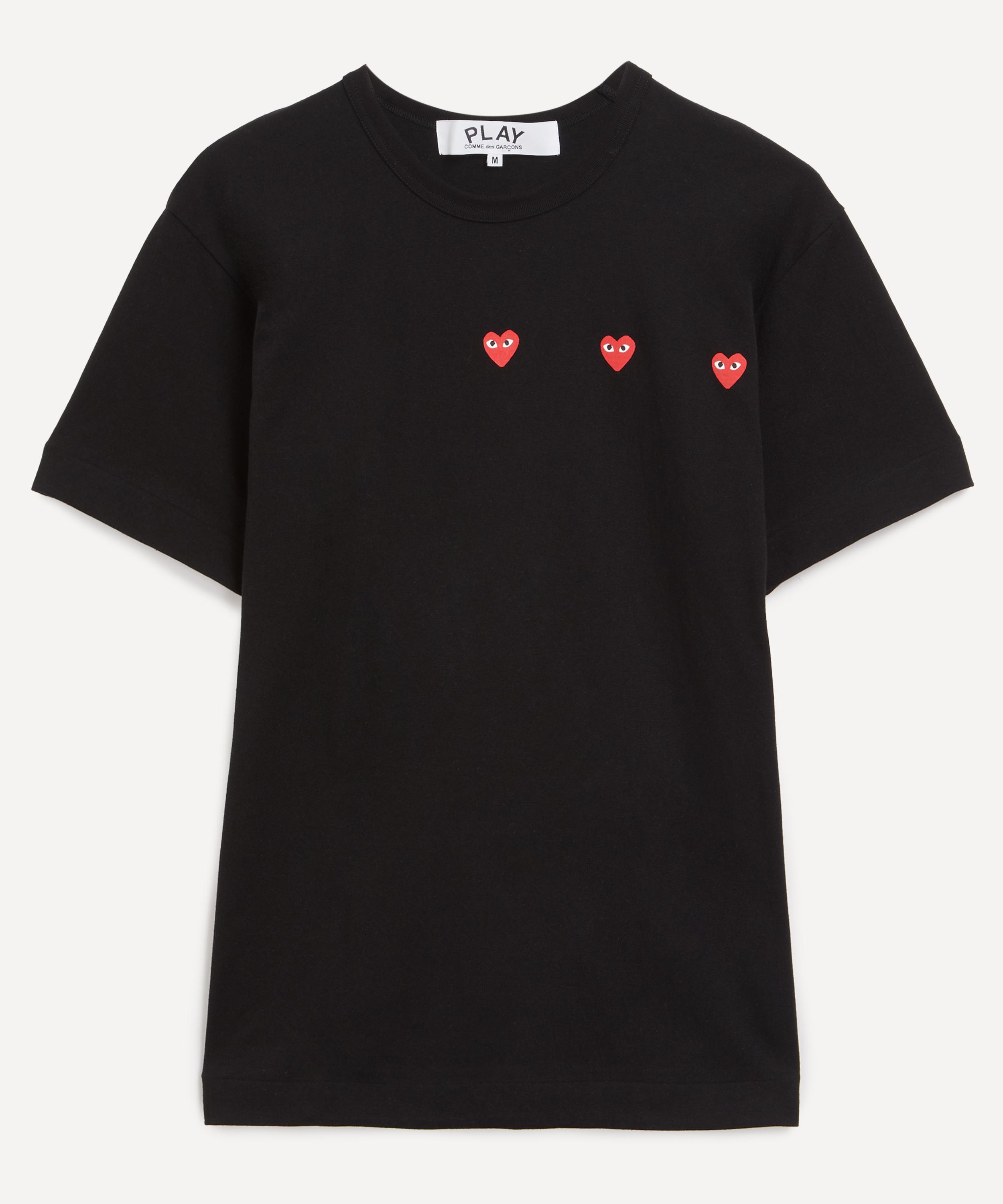 Comme des Garçons Play - Multi Red Heart T-Shirt image number 0