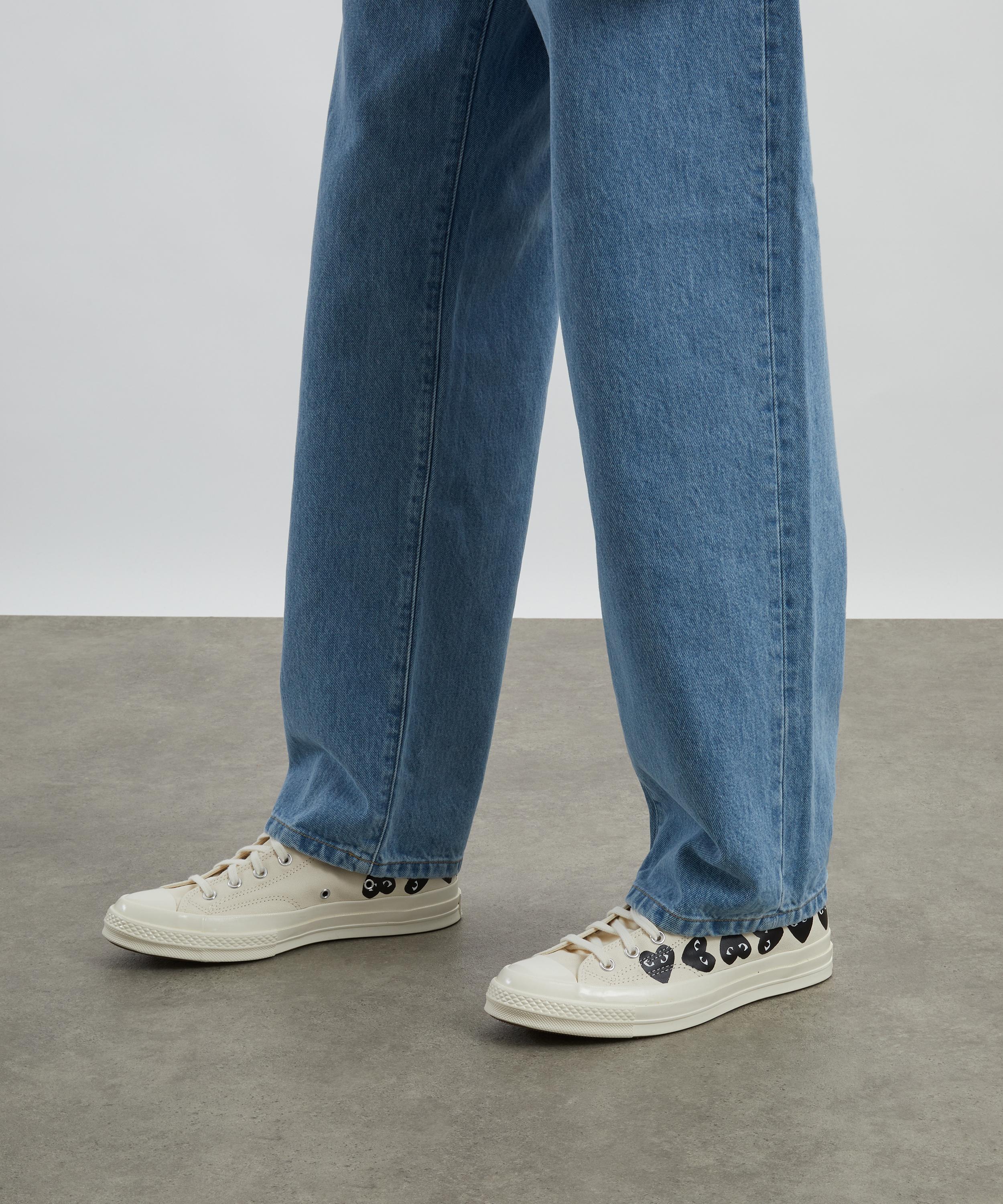 Comme Des Garçons - x Converse PLAY Chuck 70 Multi Heart High-Top Trainers image number 1