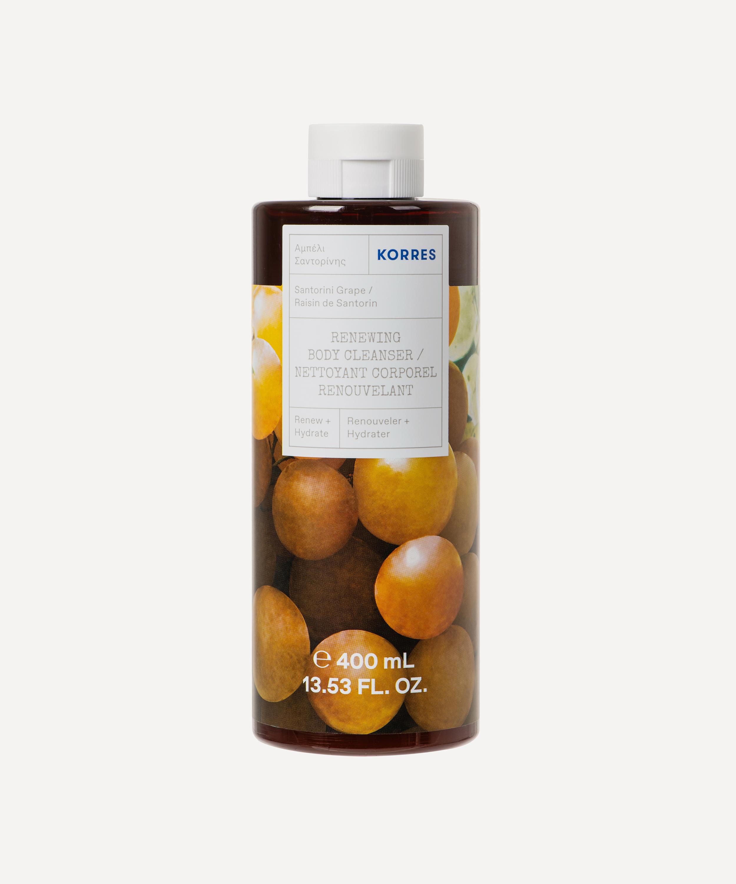 Korres - Santorini Grape Renewing Body Cleanser 400ml image number 0