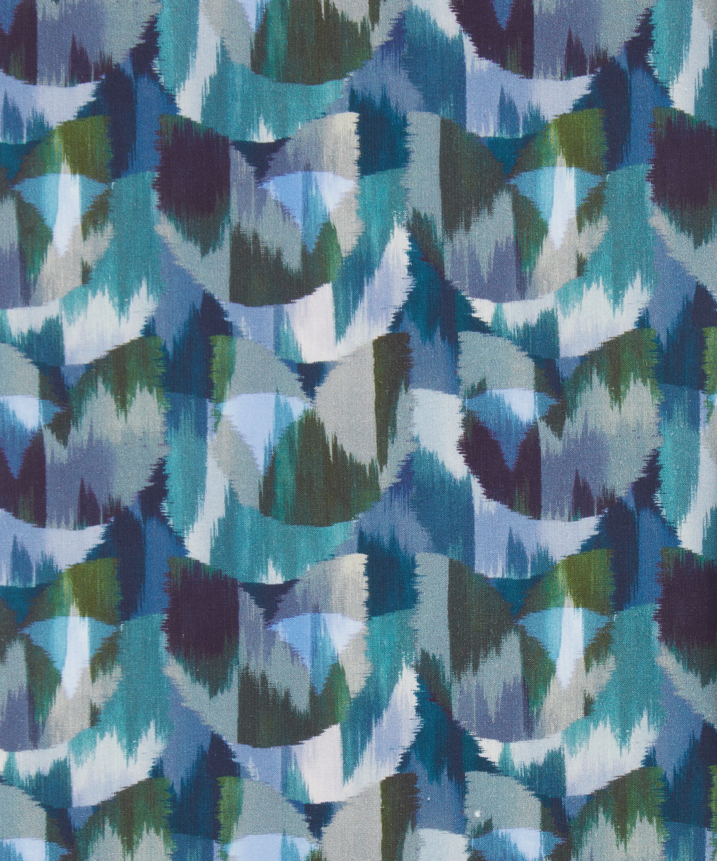 Liberty Fabrics - Ikat Night Cotton Poplin image number 0