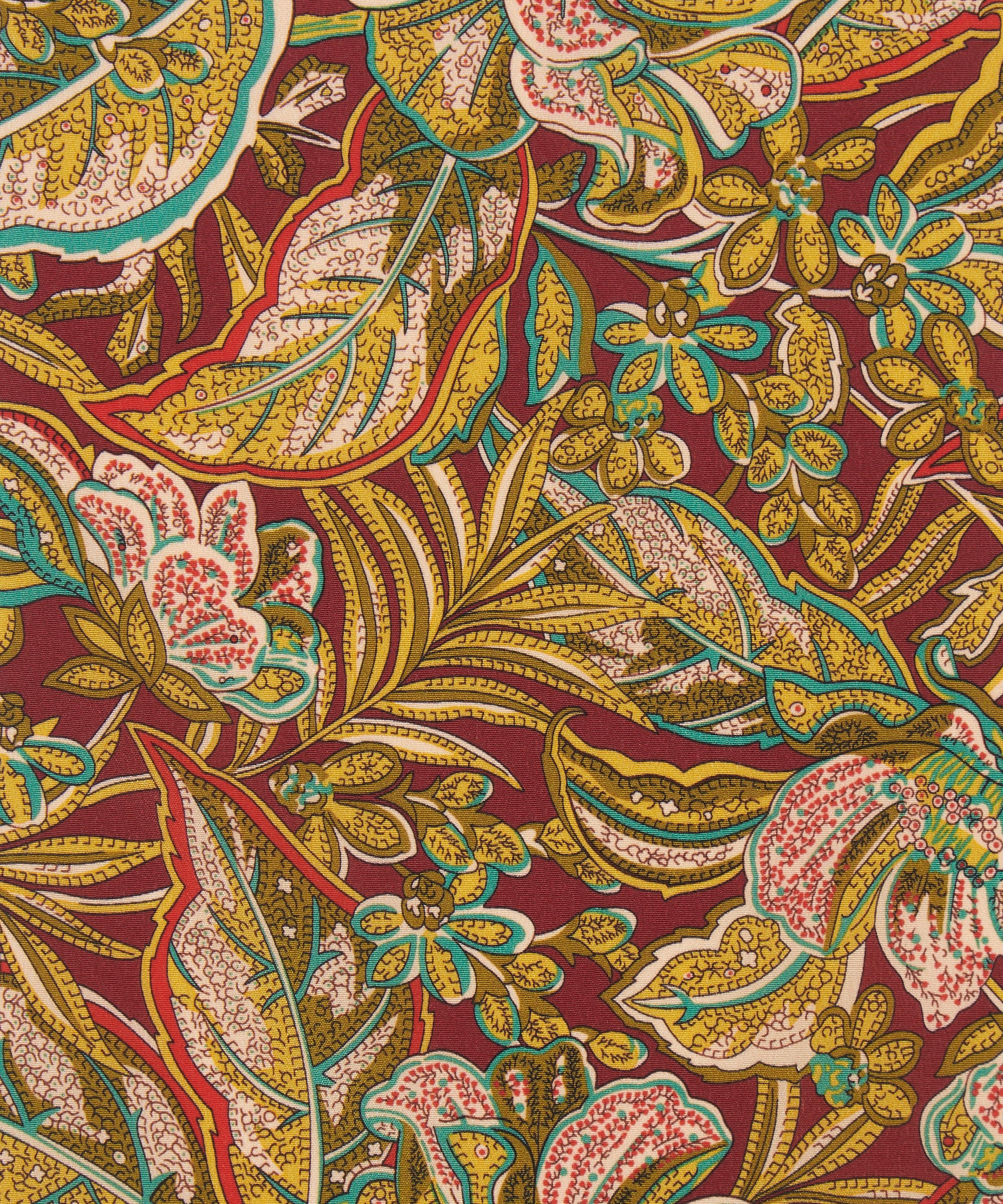 Liberty Fabrics - Hawaiian Paisley Crepe de Chine image number 0