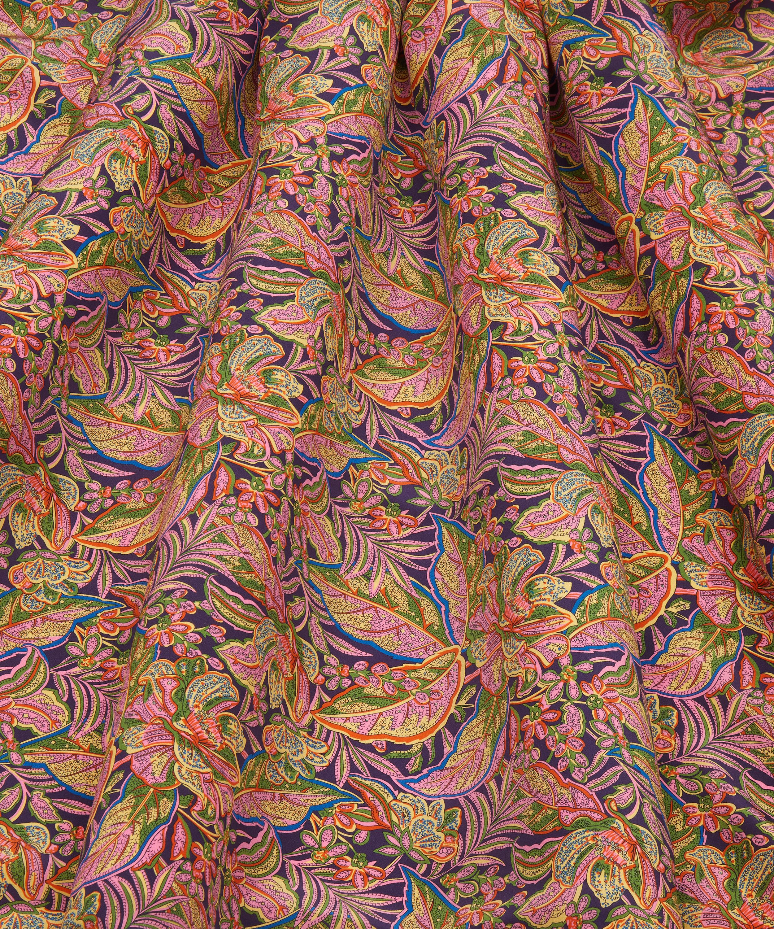 Liberty Fabrics - Hawaiian Paisley Crepe de Chine image number 2