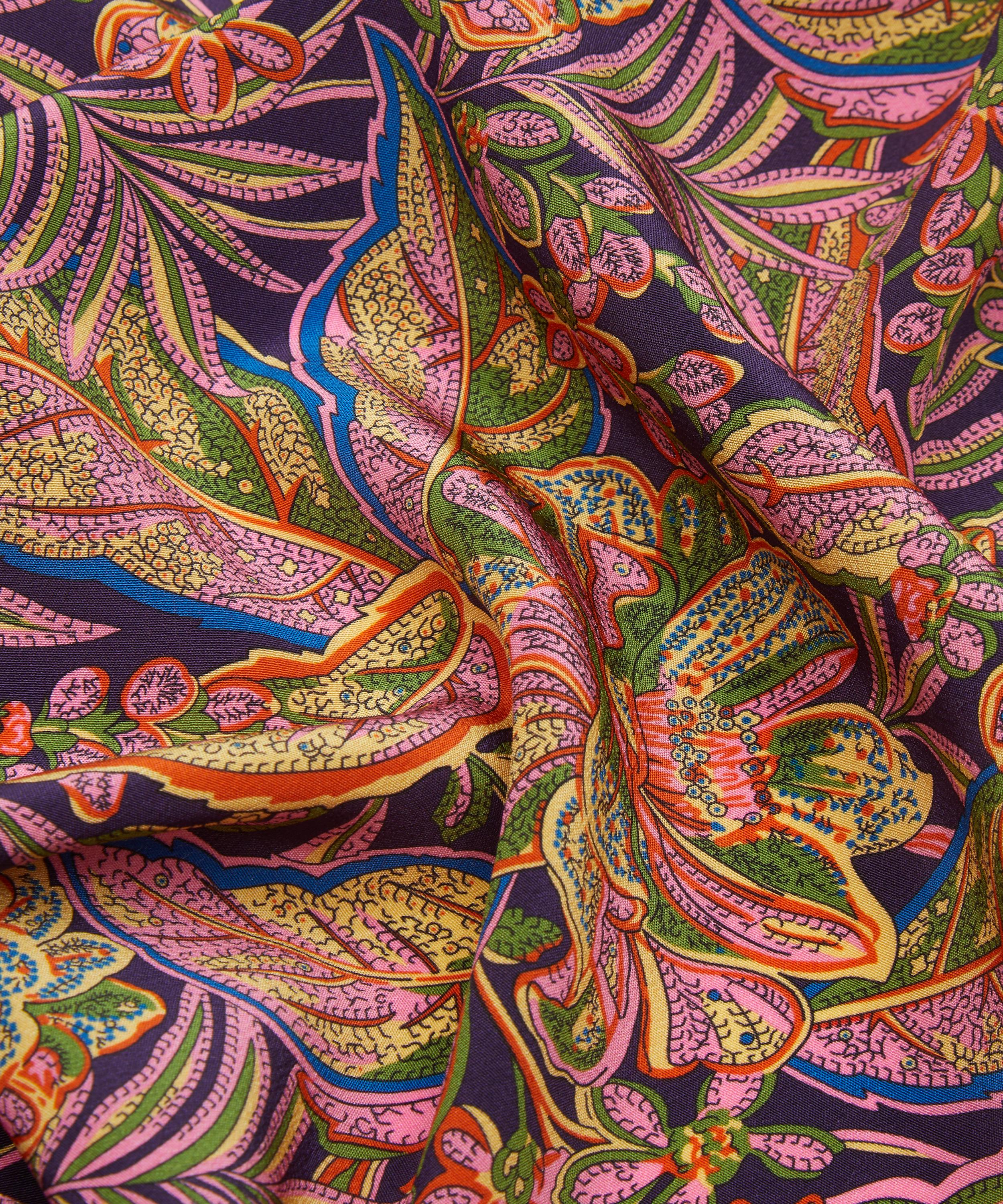 Liberty Fabrics - Hawaiian Paisley Crepe de Chine image number 3