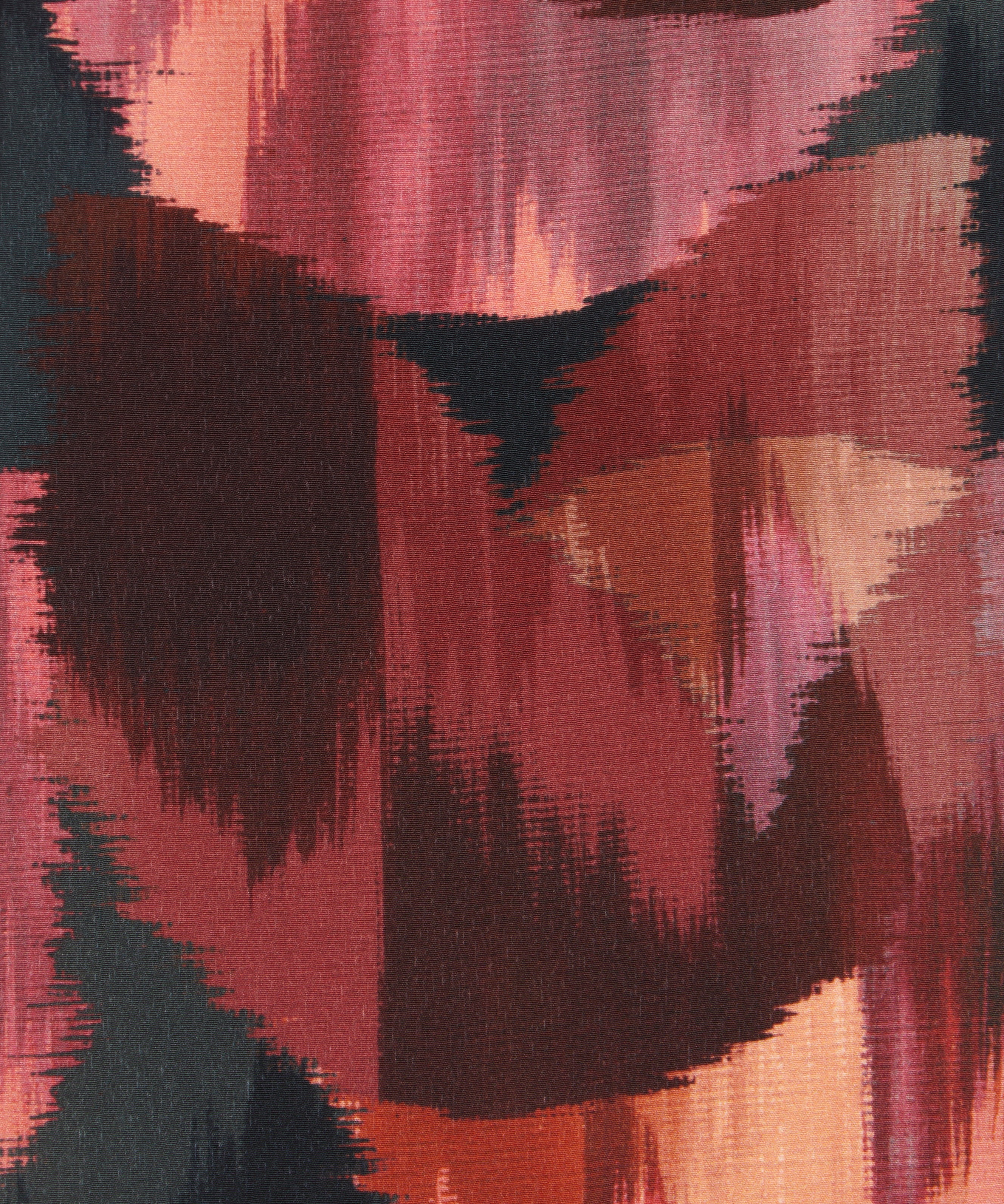 Liberty Fabrics - Ikat Tulip Crepe de Chine image number 0