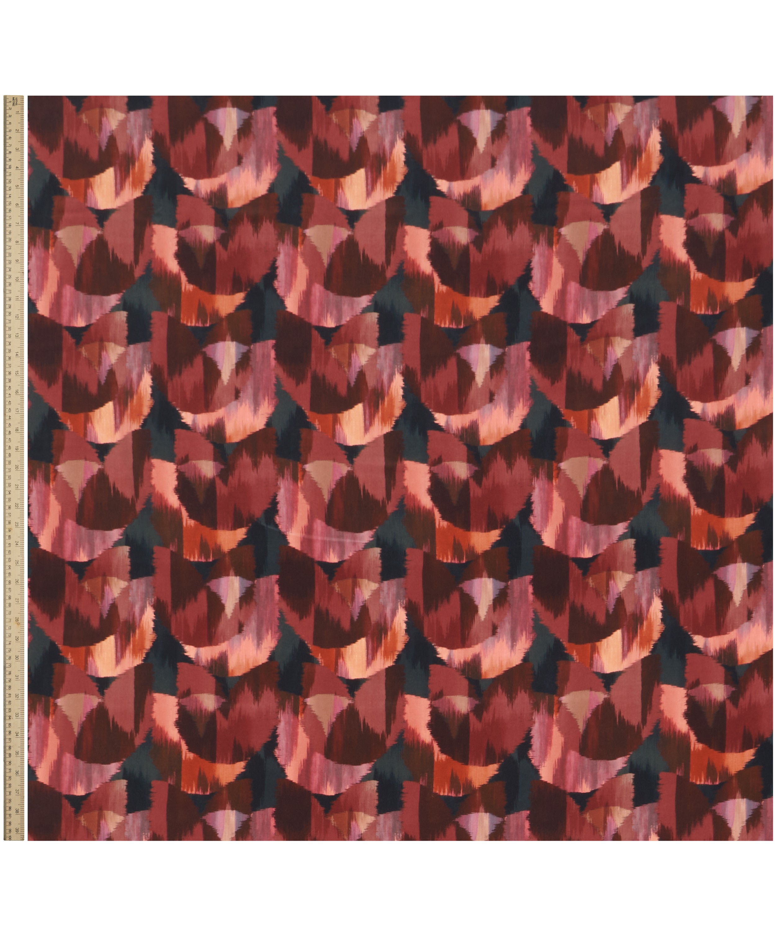 Liberty Fabrics - Ikat Tulip Crepe de Chine image number 1