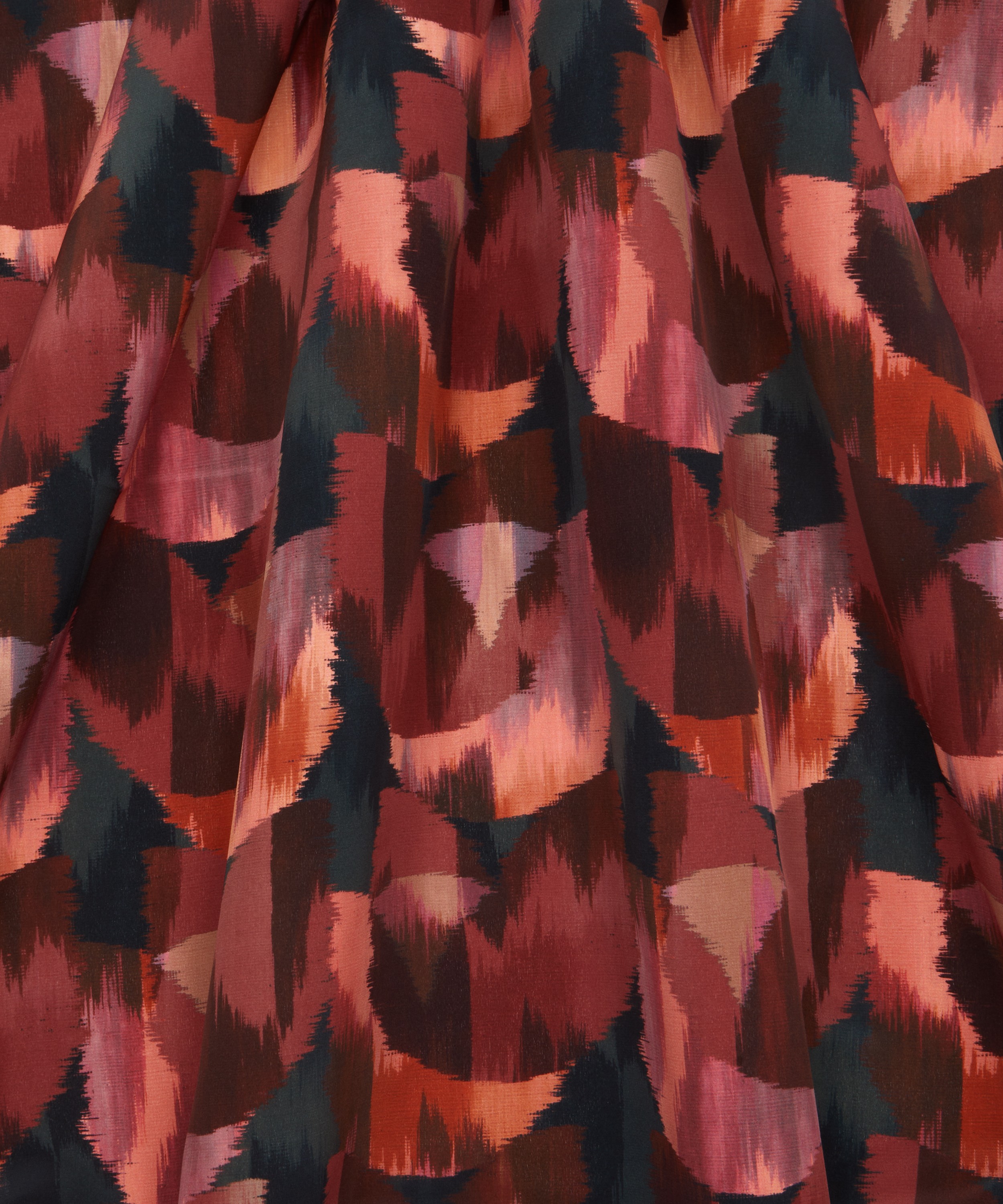 Liberty Fabrics - Ikat Tulip Crepe de Chine image number 2