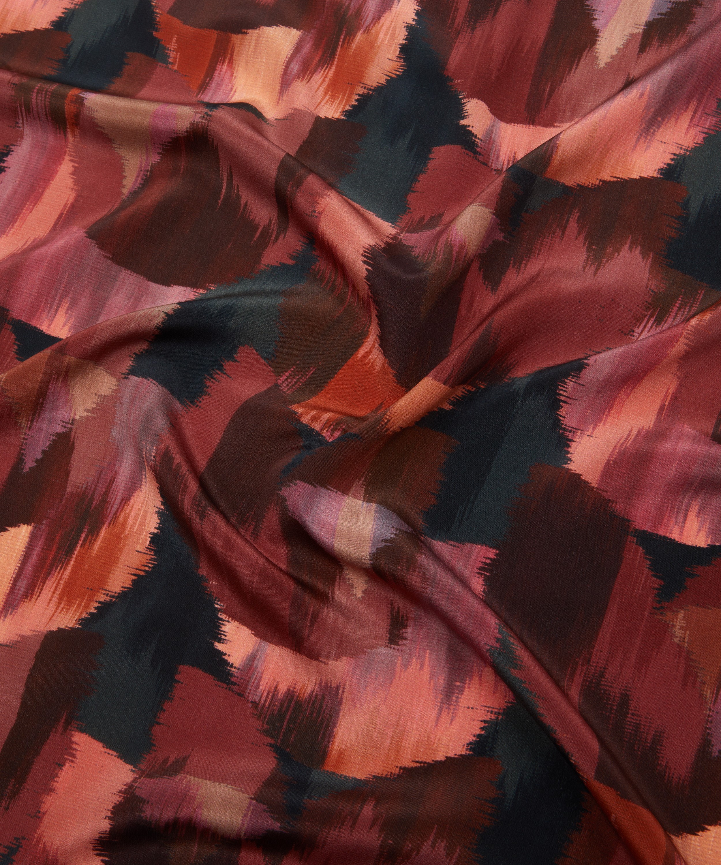 Liberty Fabrics - Ikat Tulip Crepe de Chine image number 3