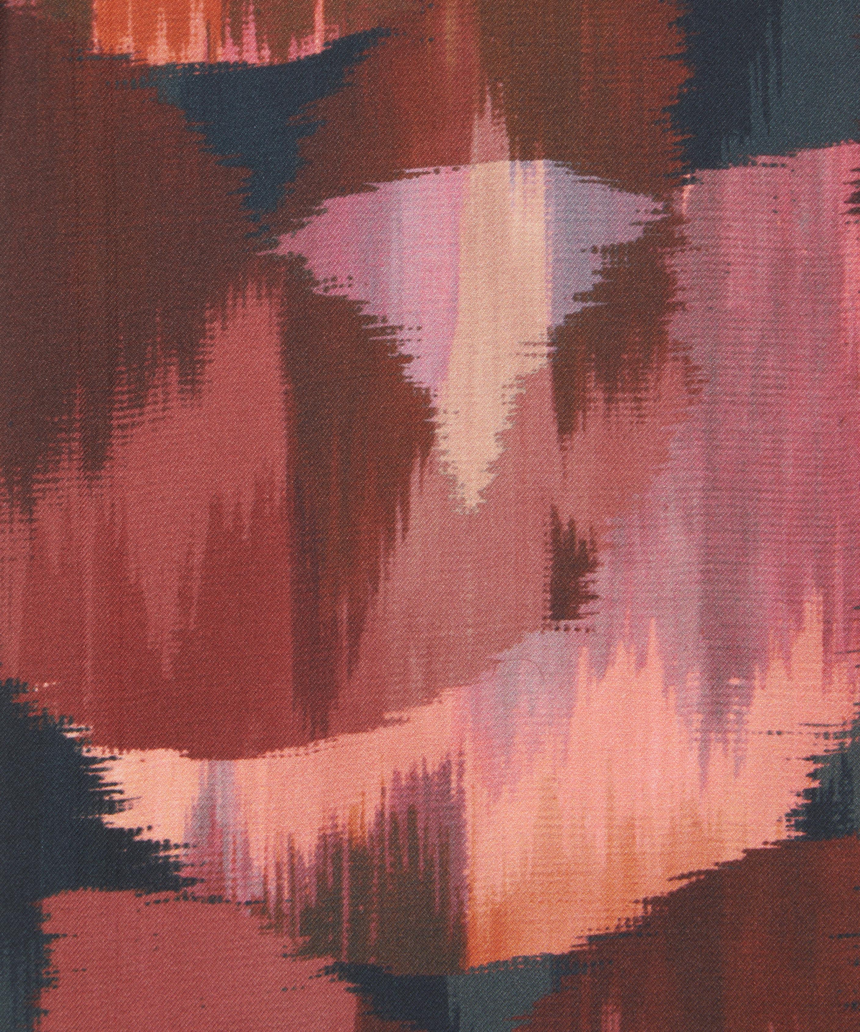 Liberty Fabrics - Ikat Tulip Silk Twill image number 0