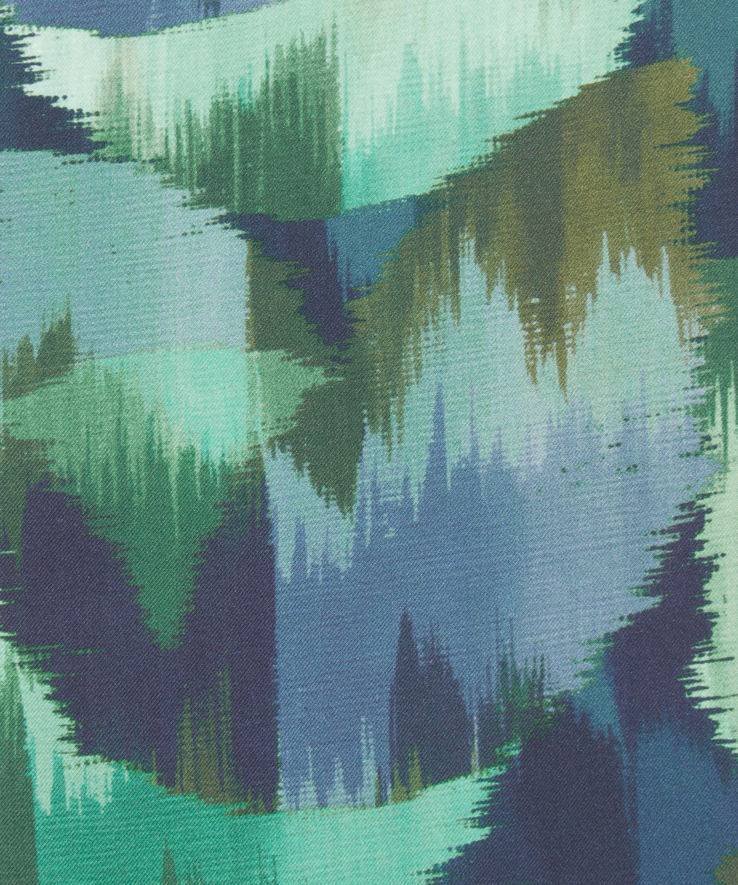 Liberty Fabrics - Ikat Tulip Silk Twill image number 0