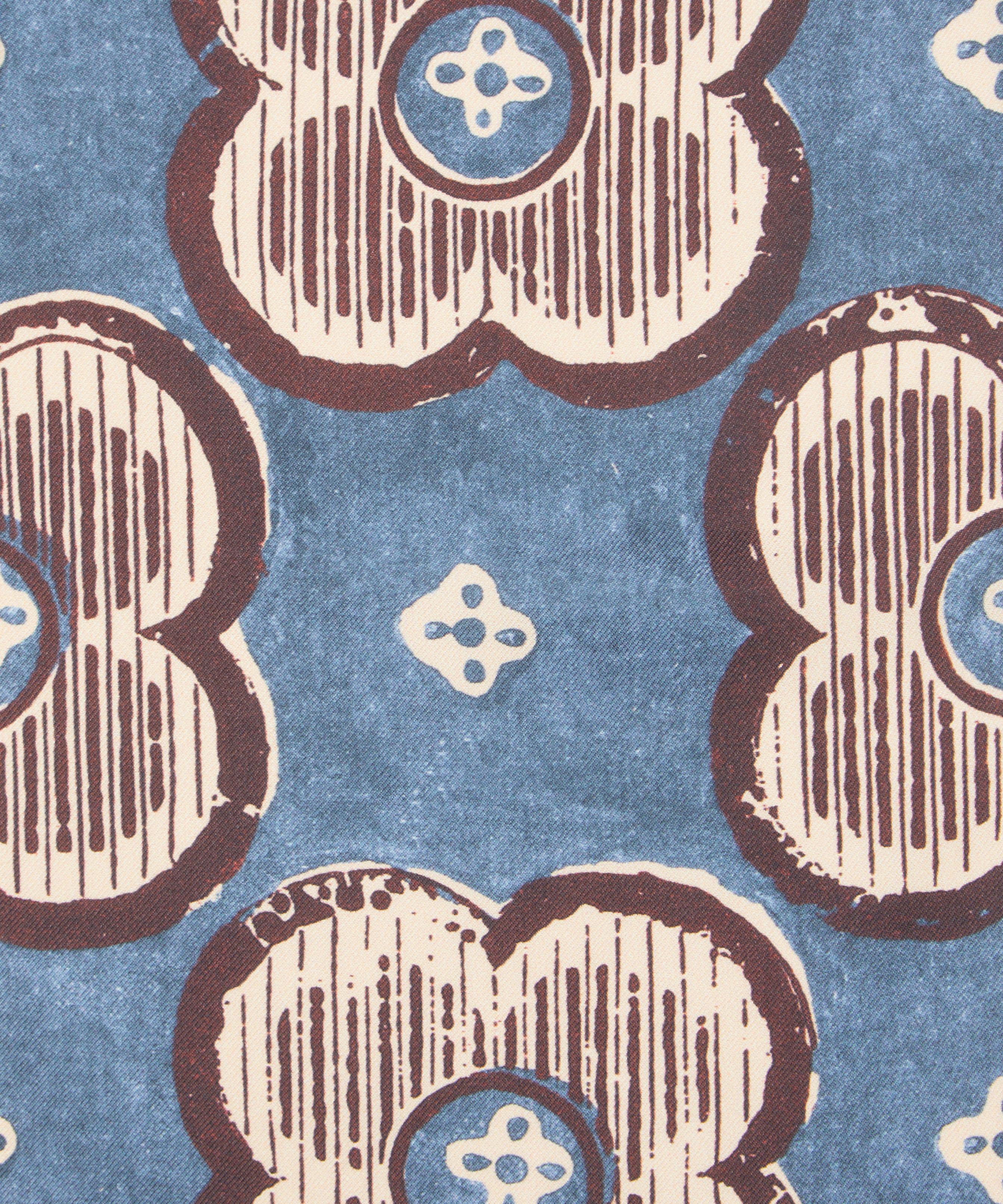 Liberty Fabrics - Clover Block Silk Twill image number 0