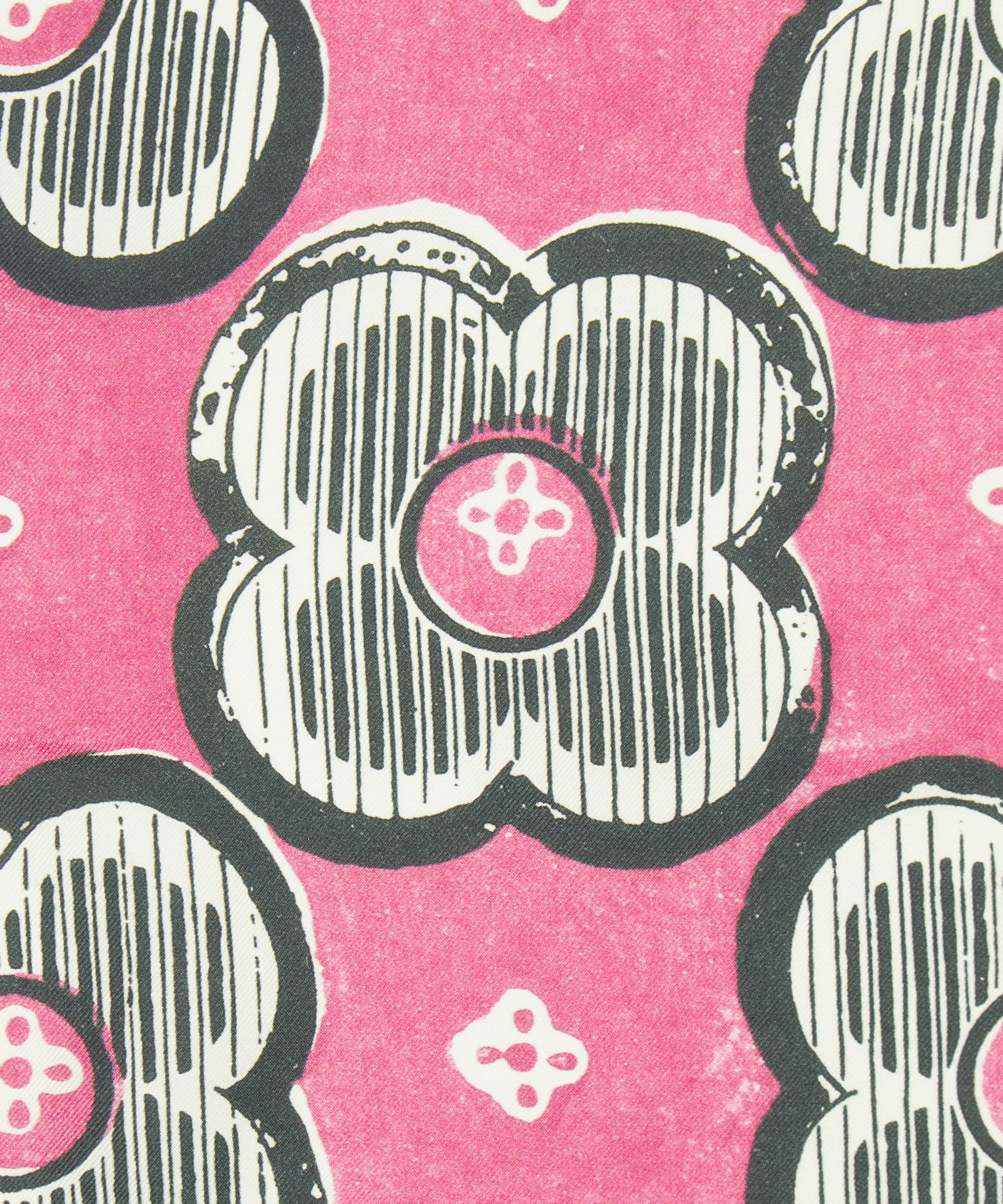 Liberty Fabrics - Clover Block Silk Twill image number 0