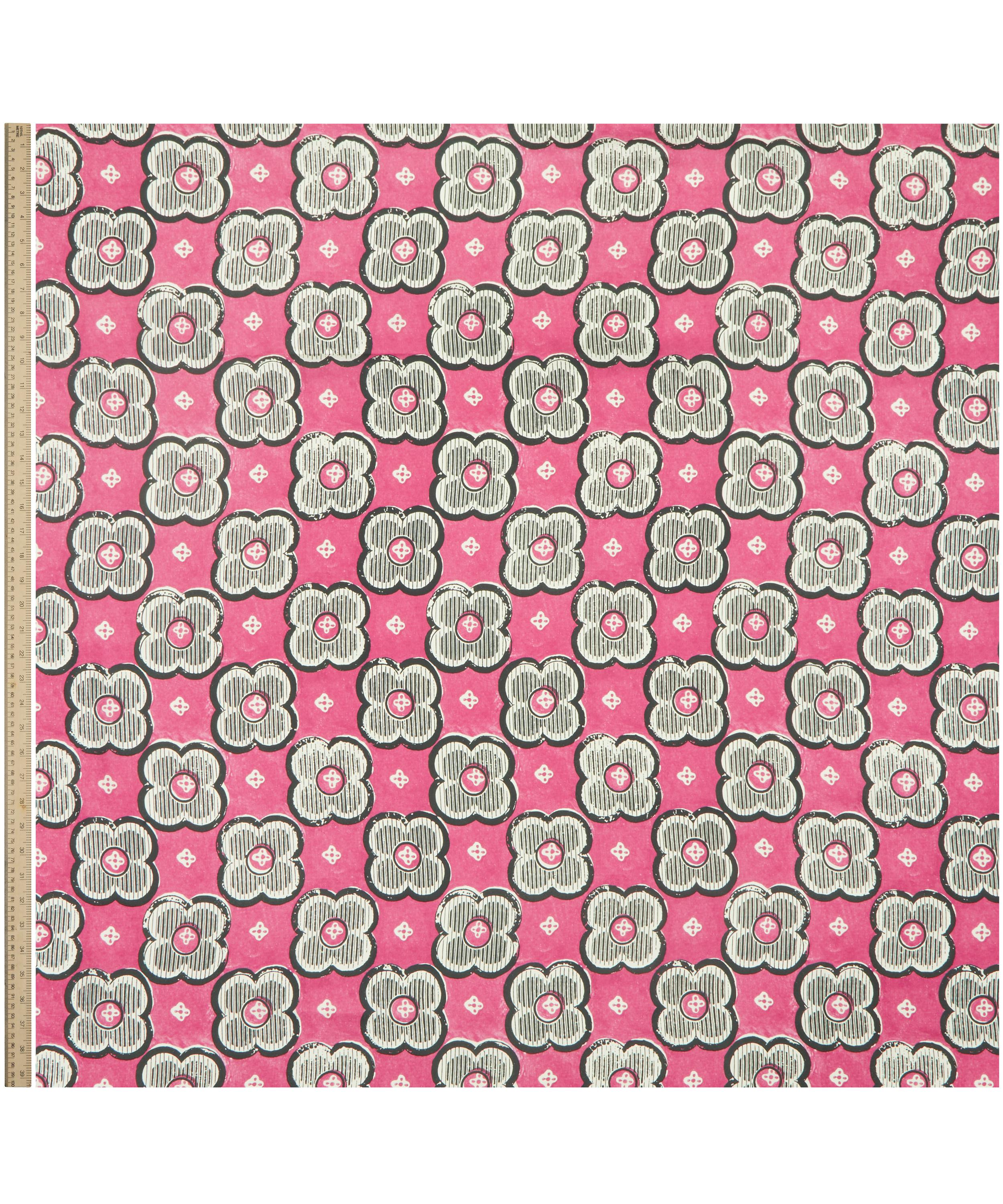 Liberty Fabrics - Clover Block Silk Twill image number 1