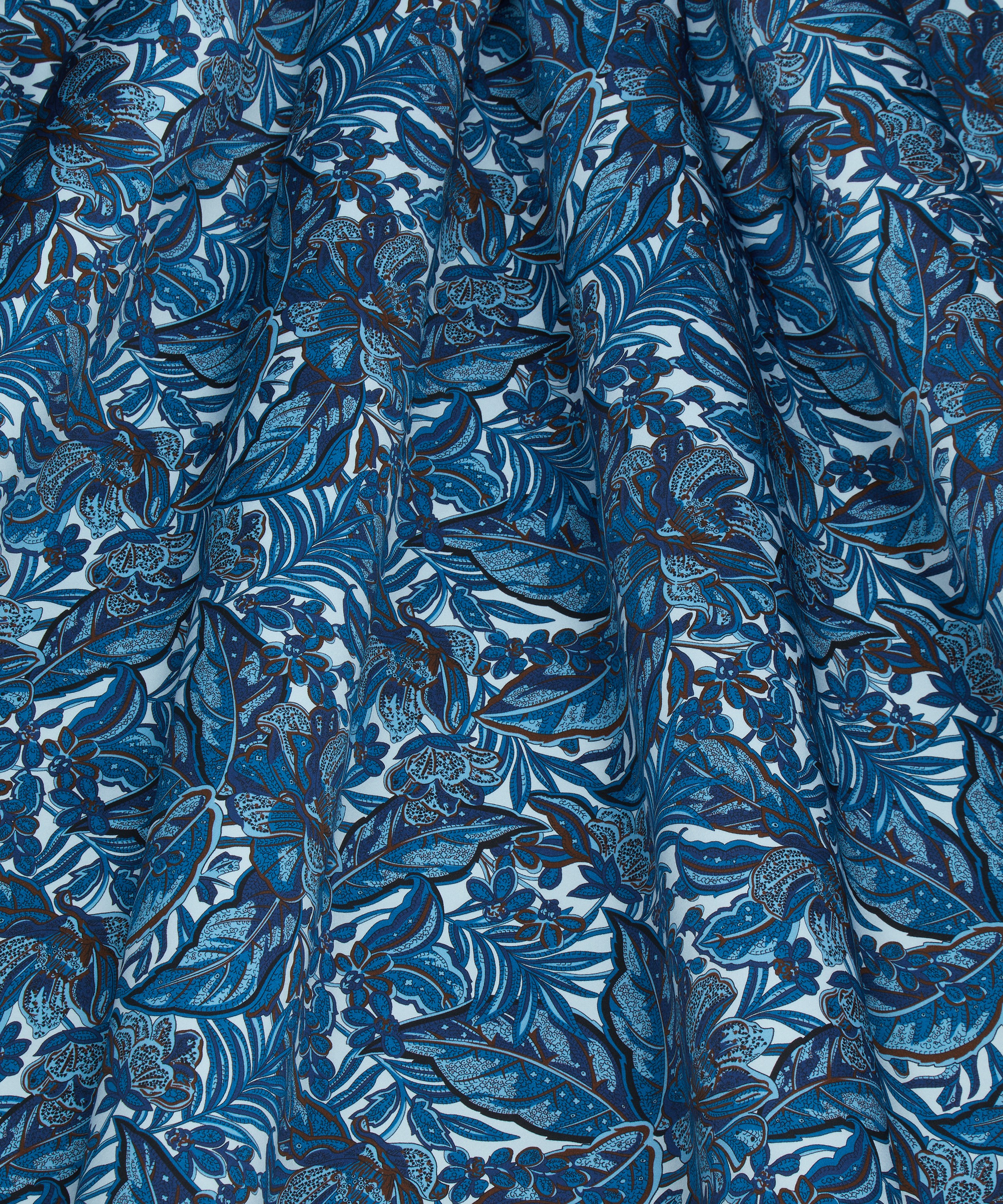 Liberty Fabrics - Hawaiian Paisley Silk Satin image number 2