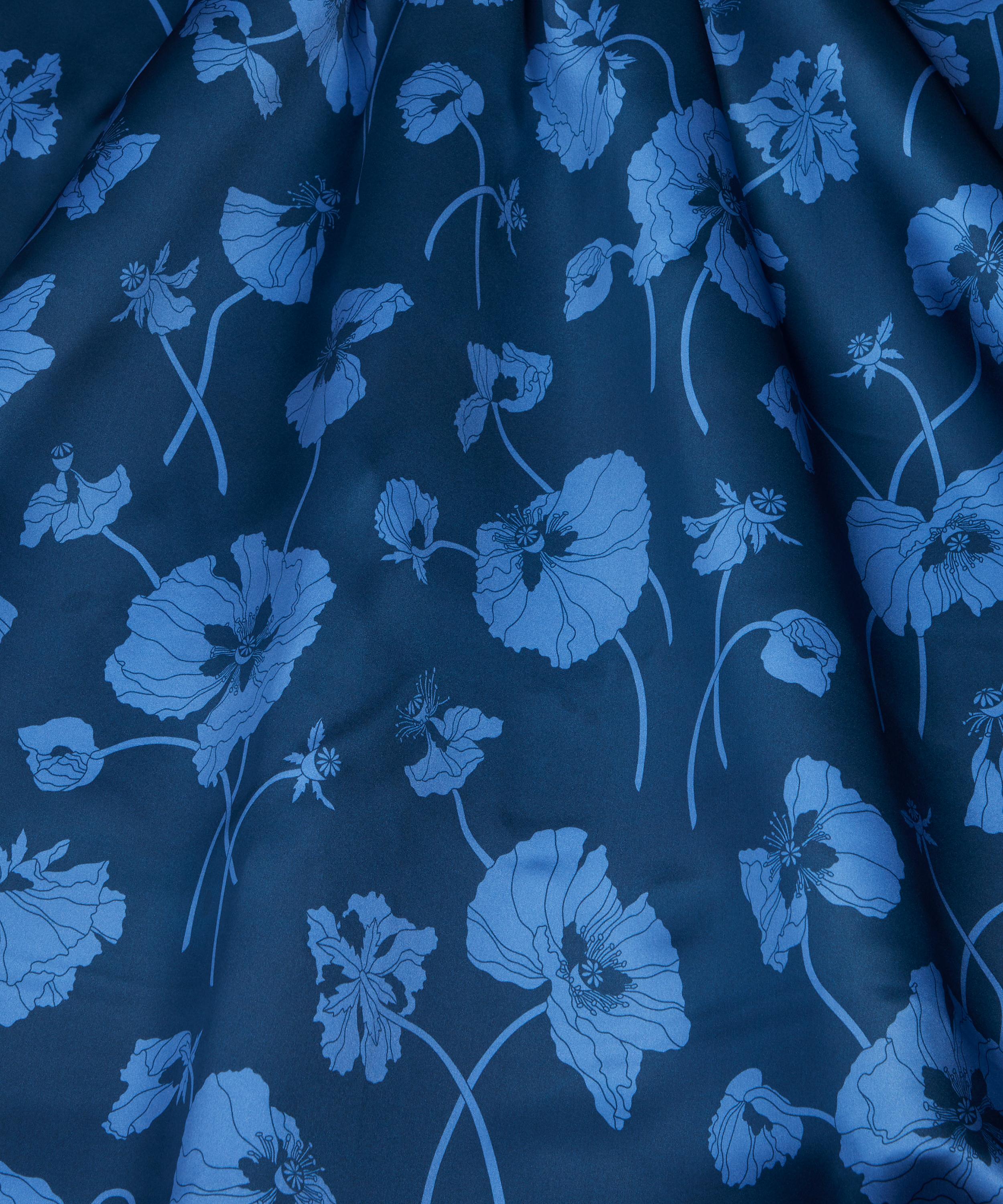 Liberty Fabrics - Fragile Blooms Silk Satin image number 2