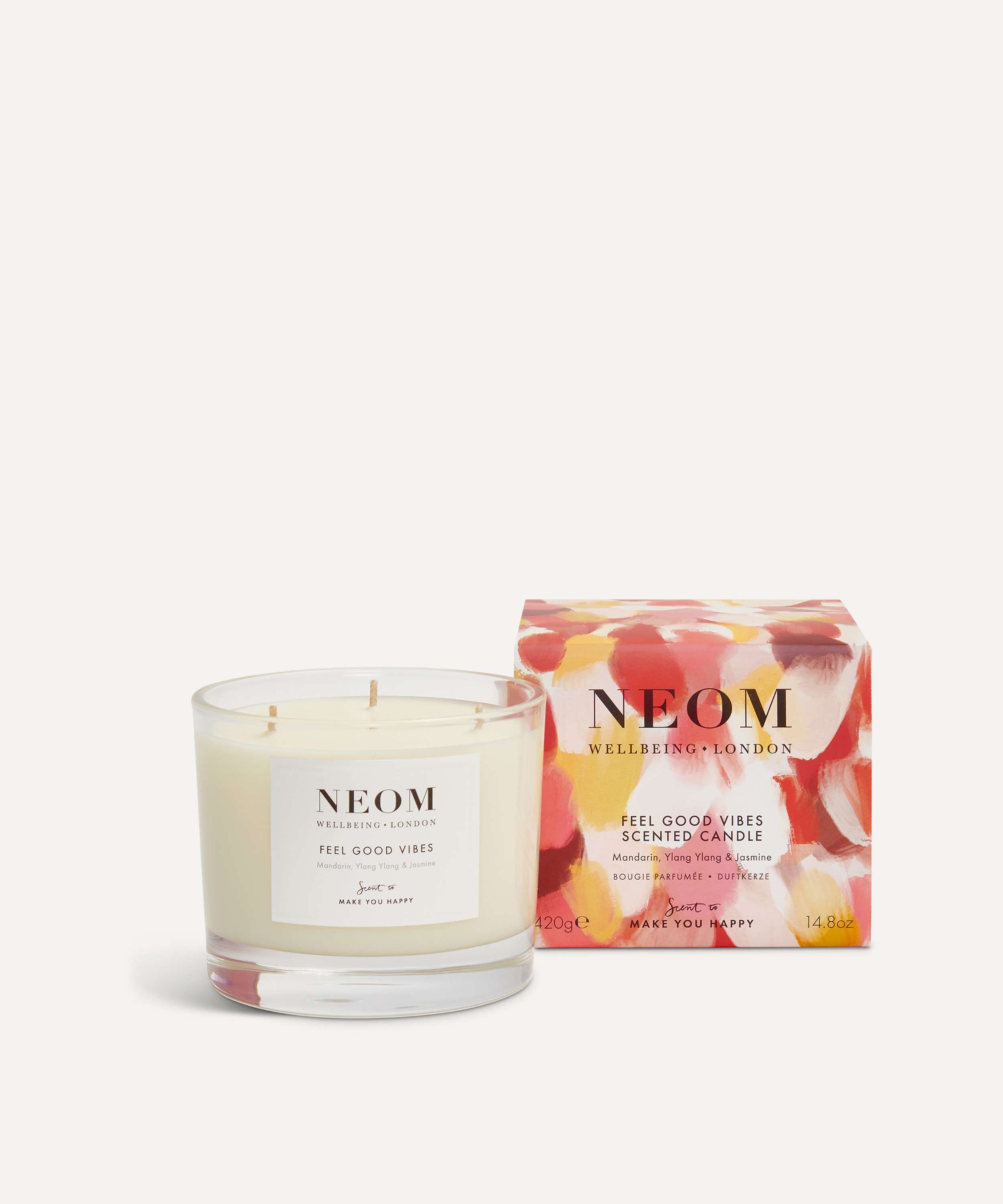 NEOM Organics - Feel Good Vibes Limited Edition 3 Wick Candle 420g