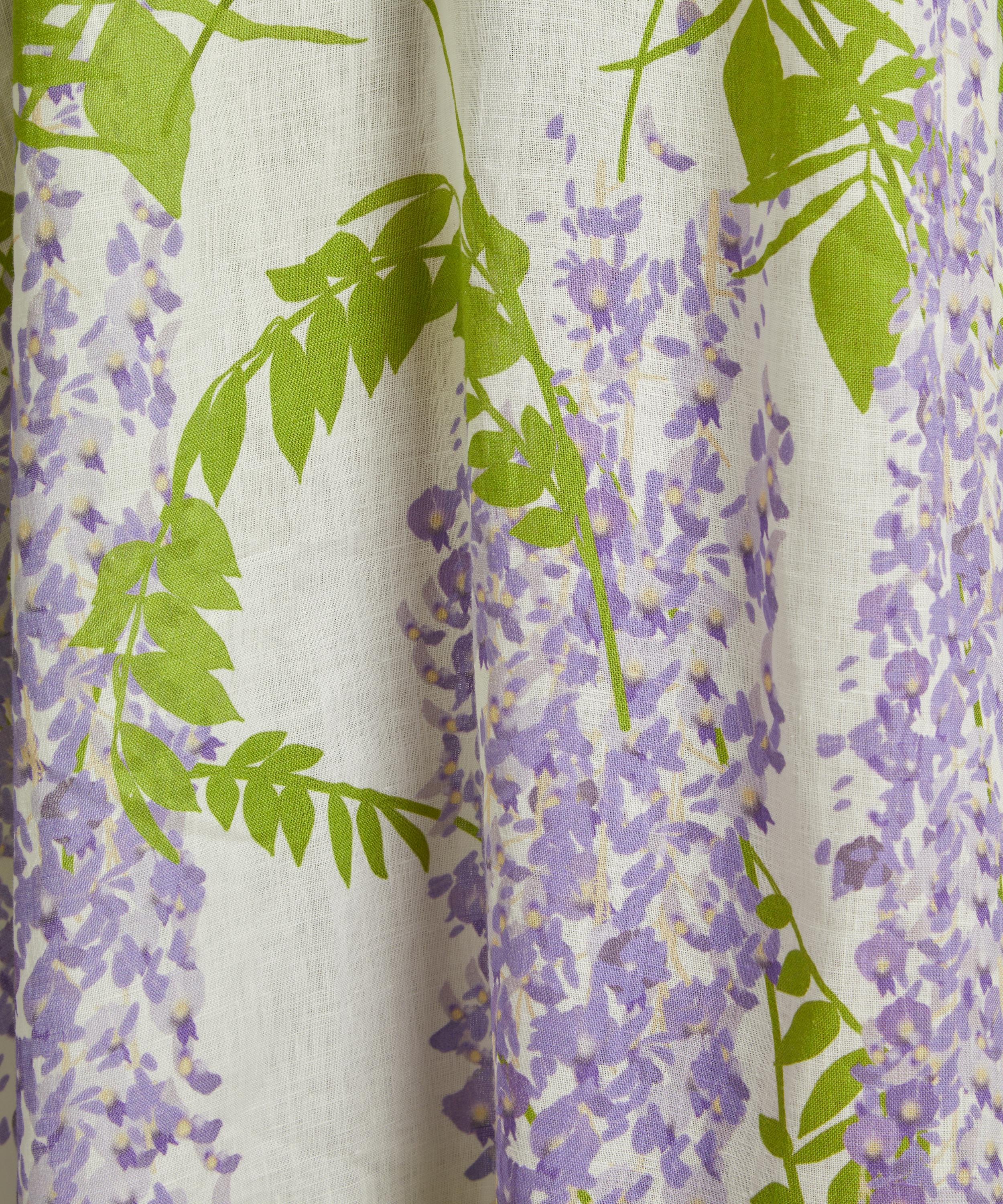 Bernadette - Georgio Wisteria Linen Dress image number 4