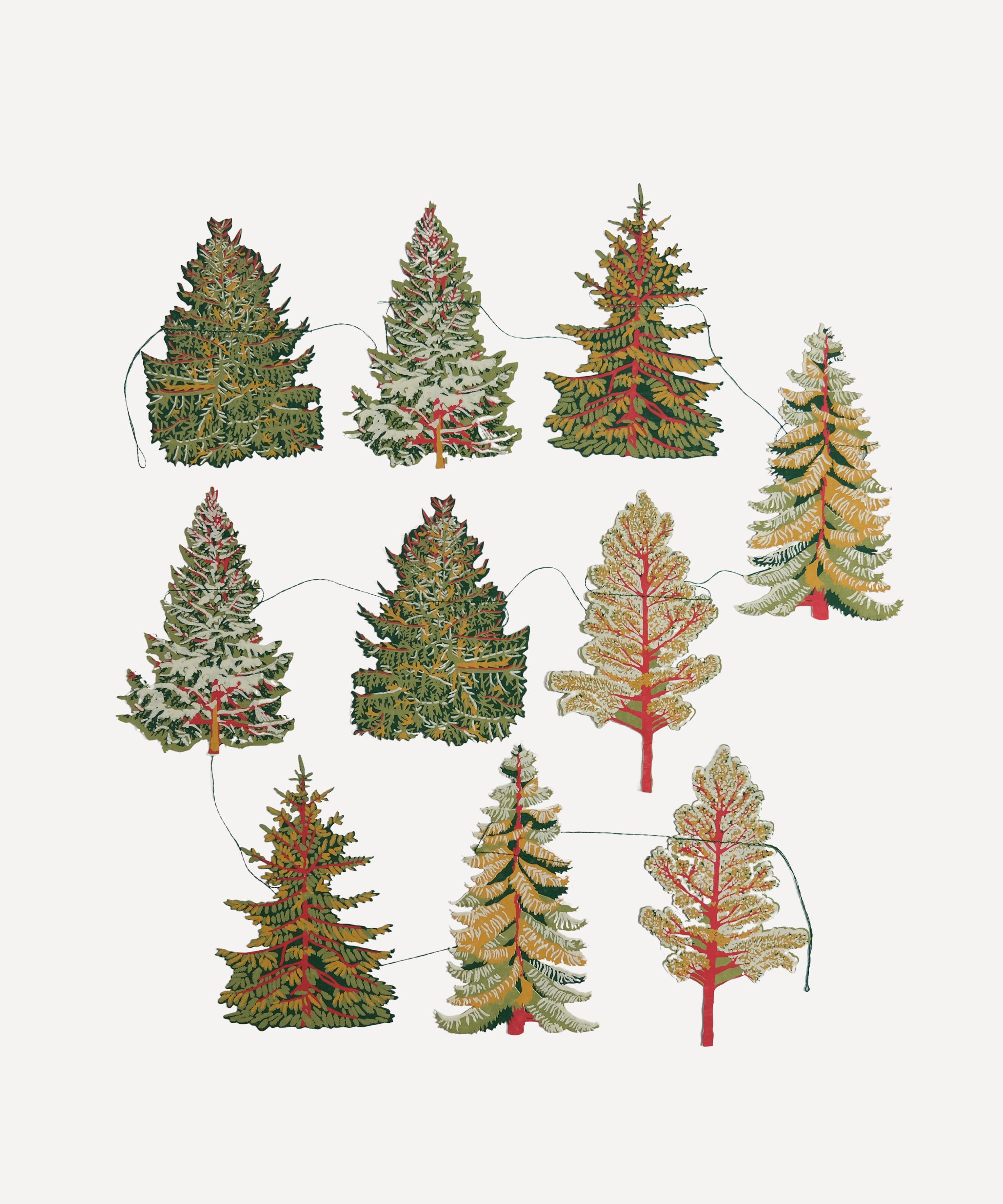 Christmas - Forest Paper Garland image number 1