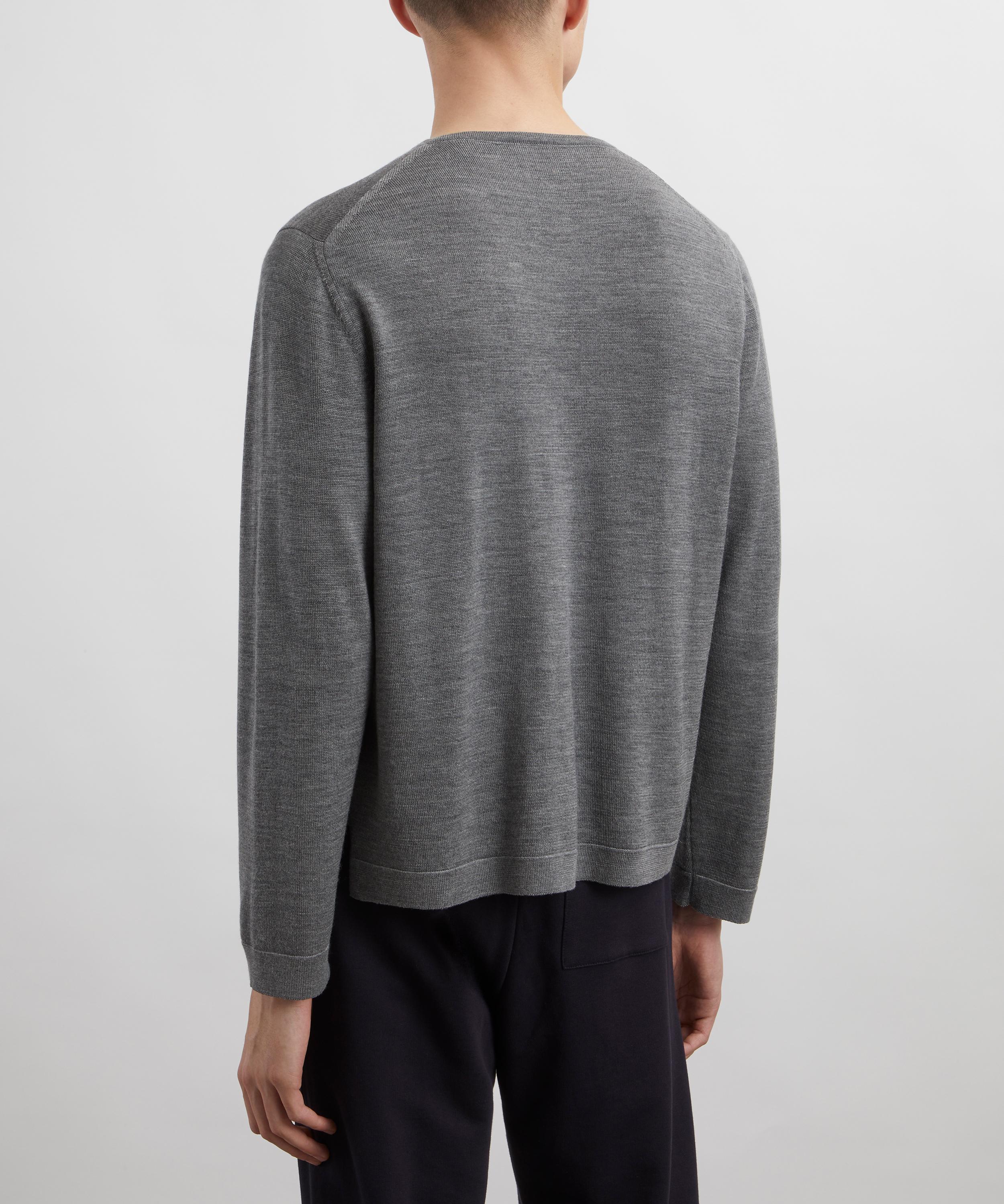 Stoffa - Long Sleeve Taupe Cashmere T-Shirt image number 3