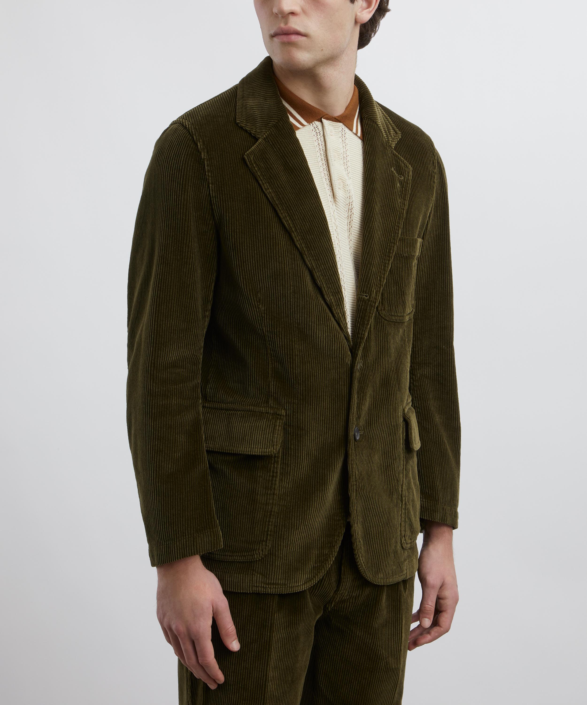 Drakes - Olive Cotton Corduroy Games Blazer Mk. I image number 2